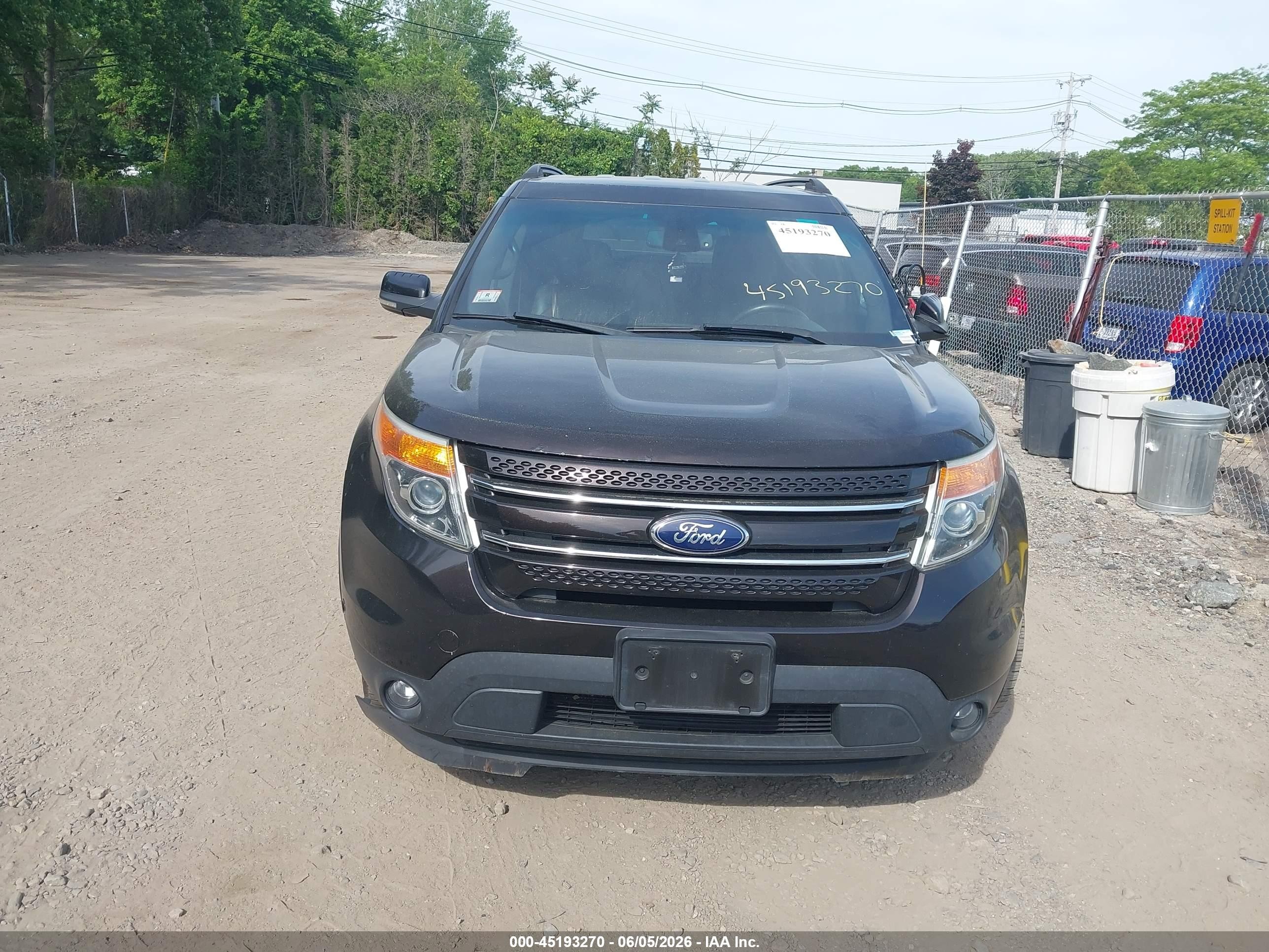2013 Ford Explorer Limited Brown vin: 1FM5K8F84DGA24032