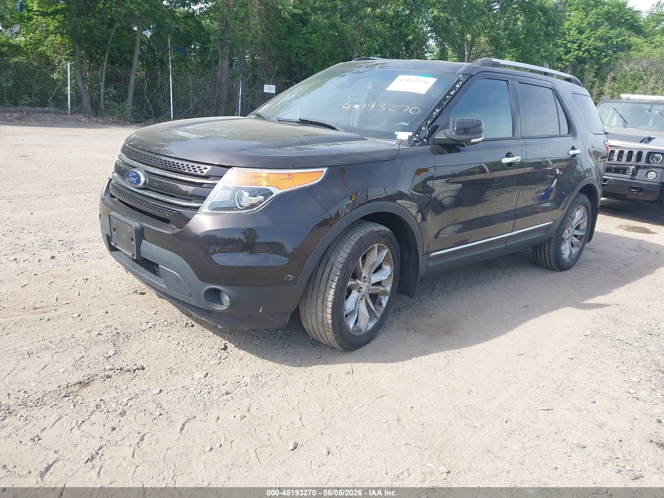2013 Ford Explorer Limited Brown vin: 1FM5K8F84DGA24032