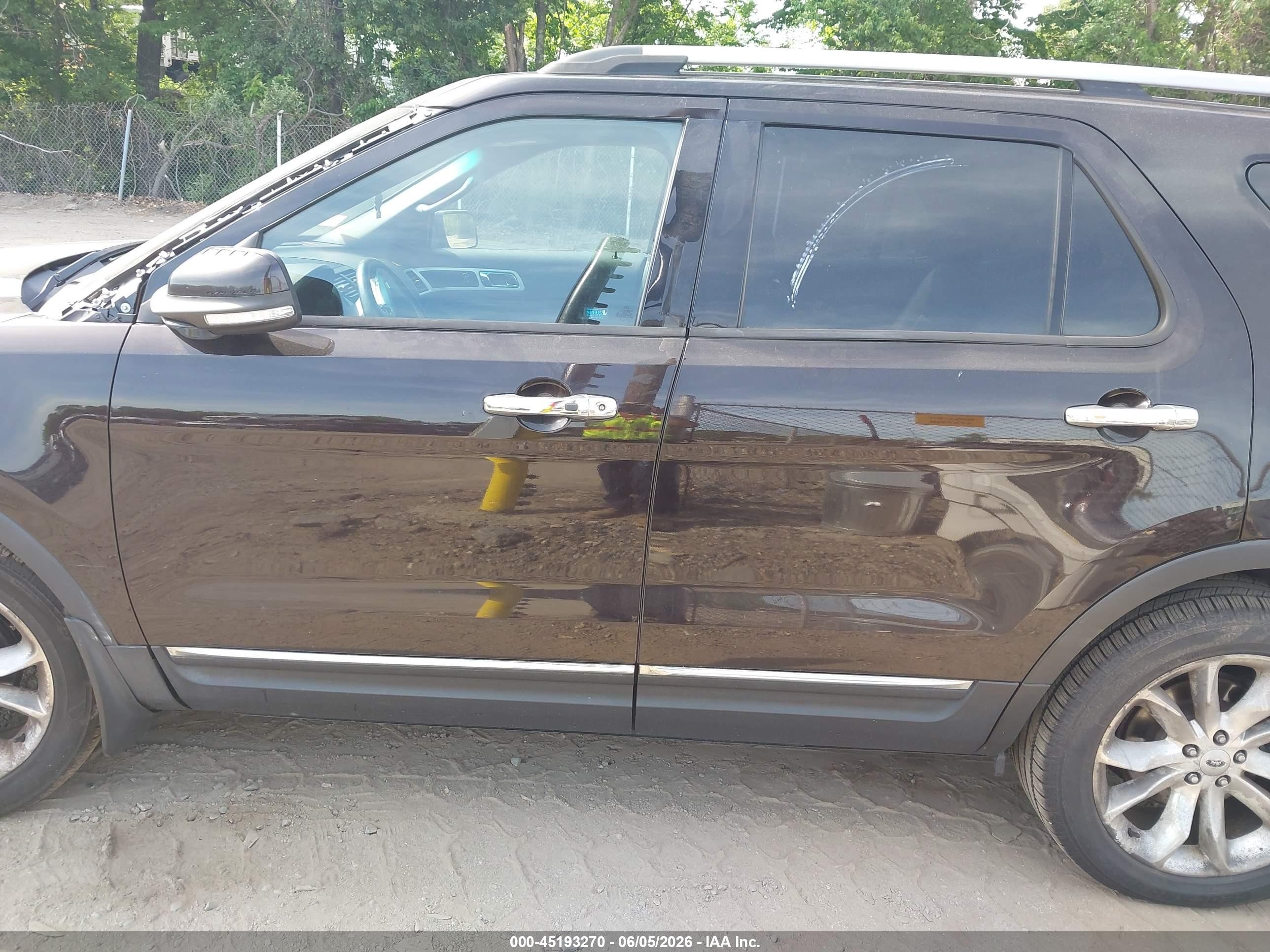 2013 Ford Explorer Limited Brown vin: 1FM5K8F84DGA24032