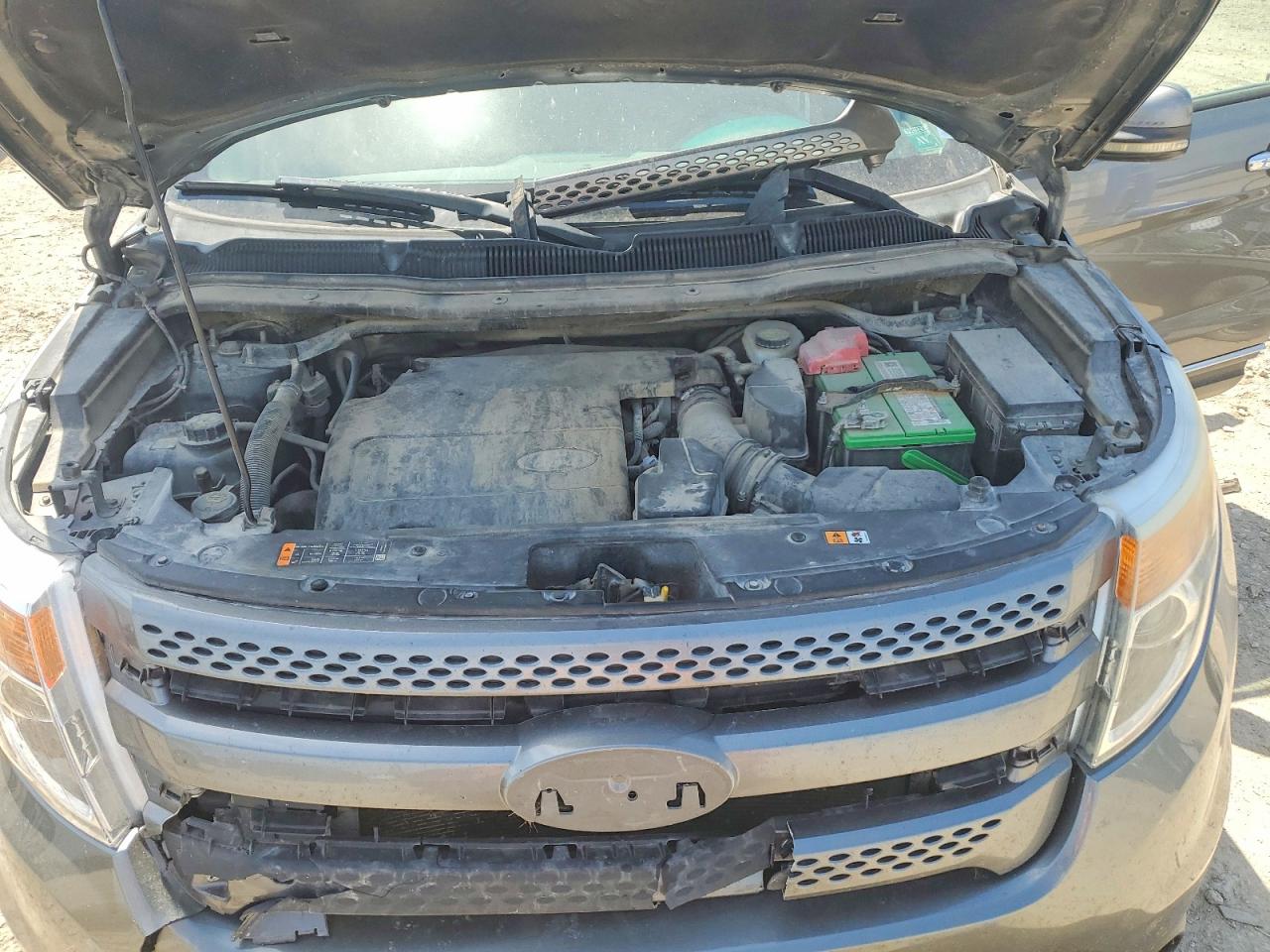 2013 Ford Explorer Limited Gray vin: 1FM5K8F84DGA25648