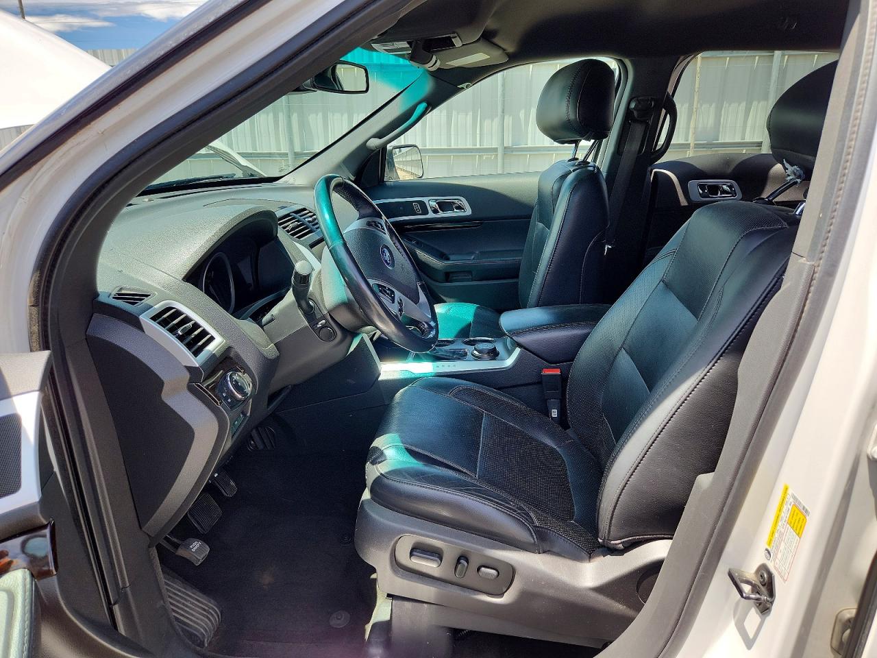 2013 Ford Explorer Limited White vin: 1FM5K8F84DGA45589