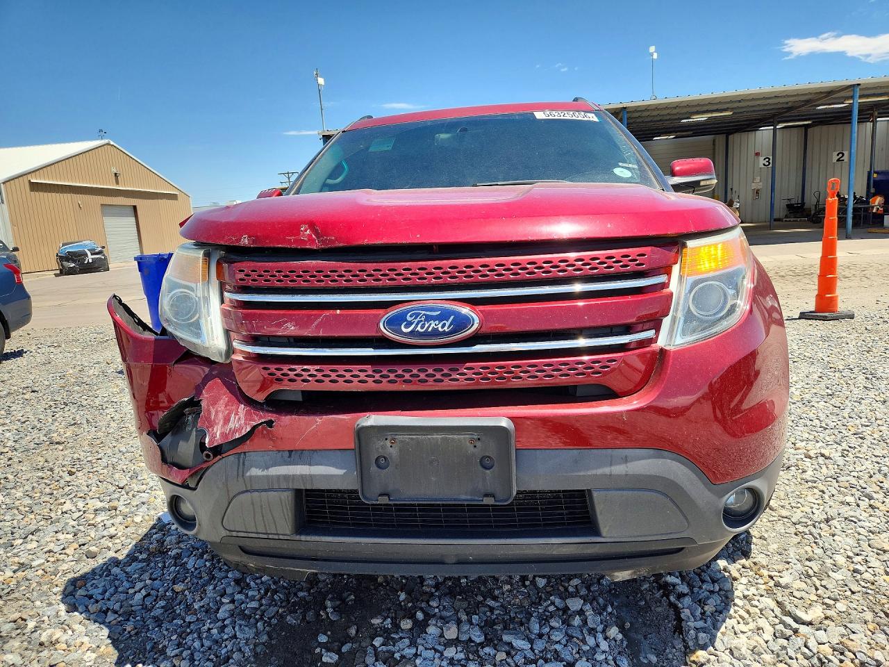 2013 Ford Explorer Limited Red vin: 1FM5K8F84DGA50307