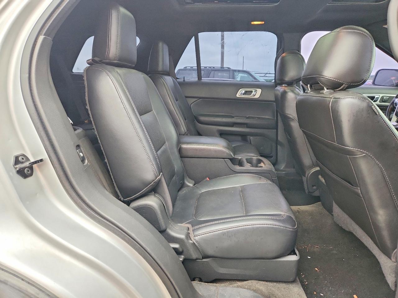 2013 Ford Explorer Limited Silver vin: 1FM5K8F84DGA51764