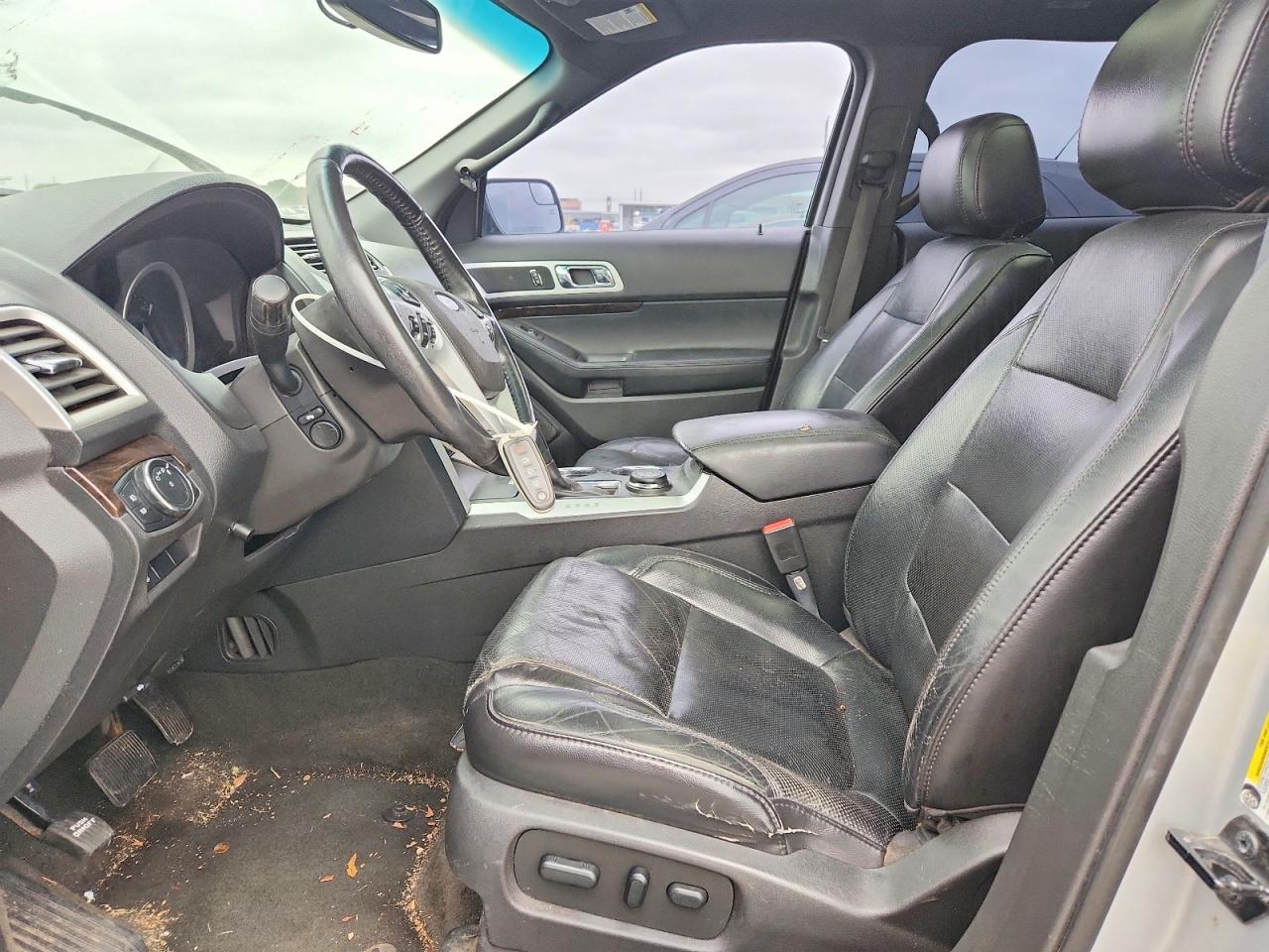 2013 Ford Explorer Limited Silver vin: 1FM5K8F84DGA51764