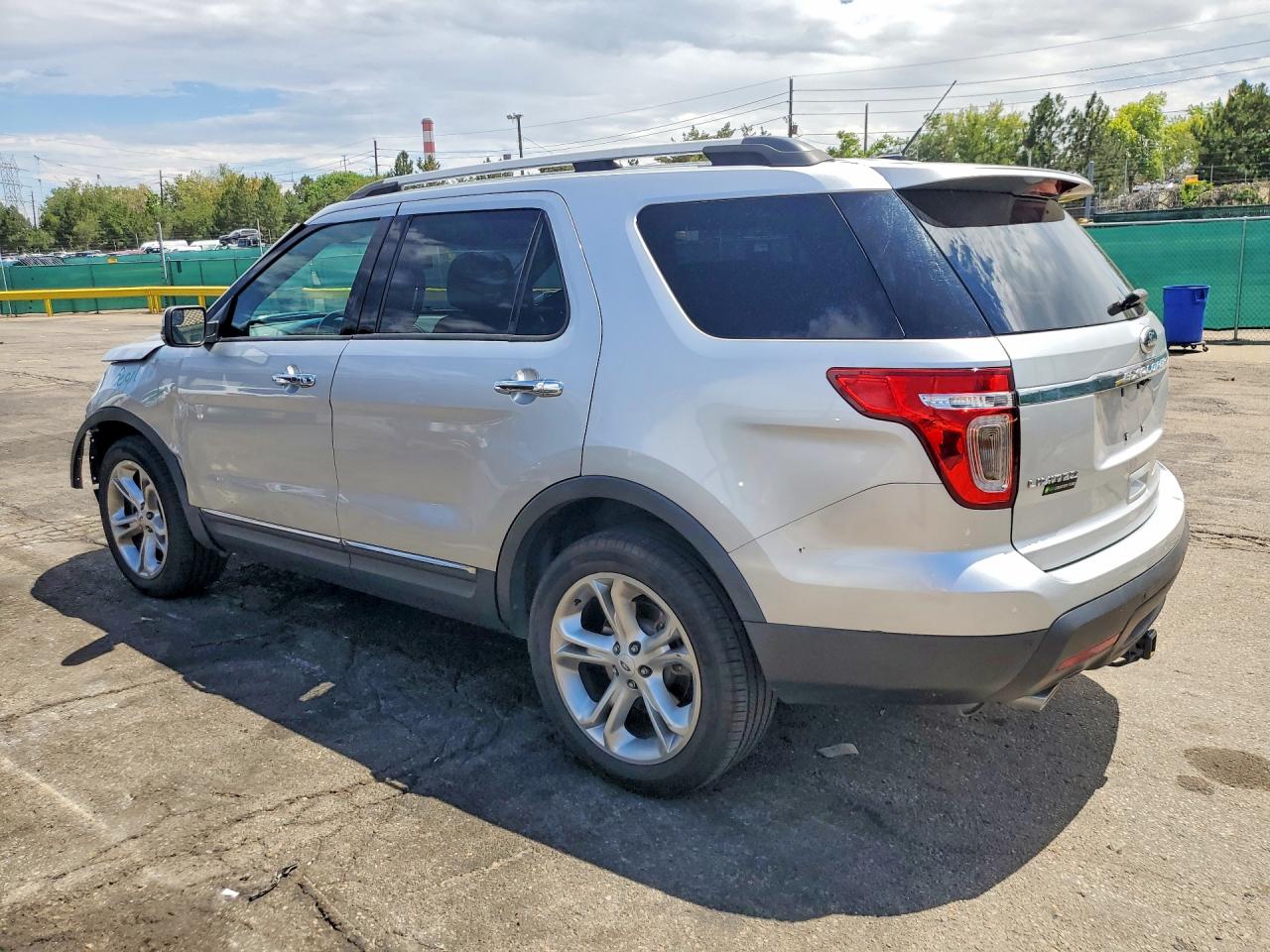 2013 Ford Explorer Limited Silver vin: 1FM5K8F84DGA64224