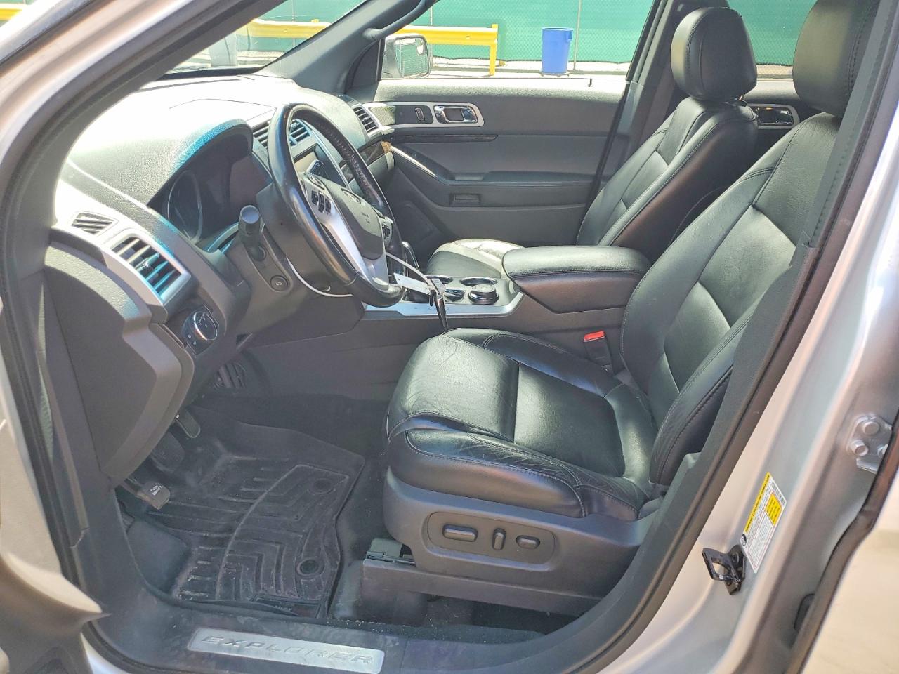 2013 Ford Explorer Limited Silver vin: 1FM5K8F84DGA64224