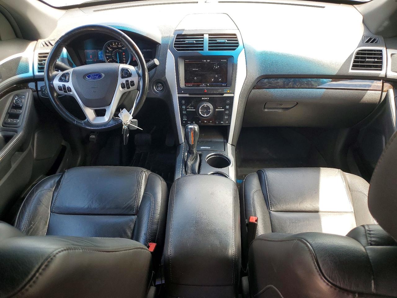2013 Ford Explorer Limited Silver vin: 1FM5K8F84DGA64224
