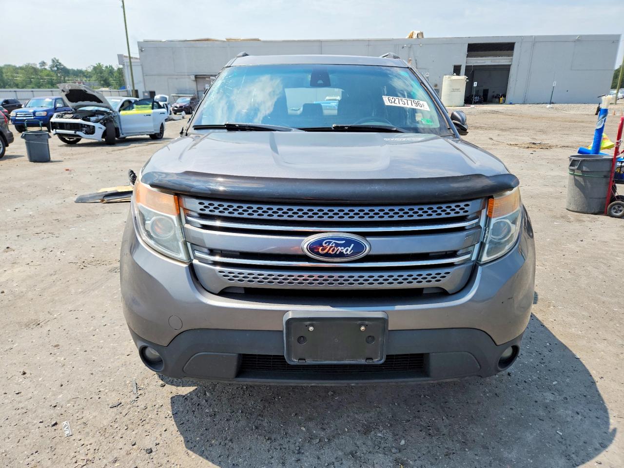 2013 Ford Explorer Limited Gray vin: 1FM5K8F84DGB04320