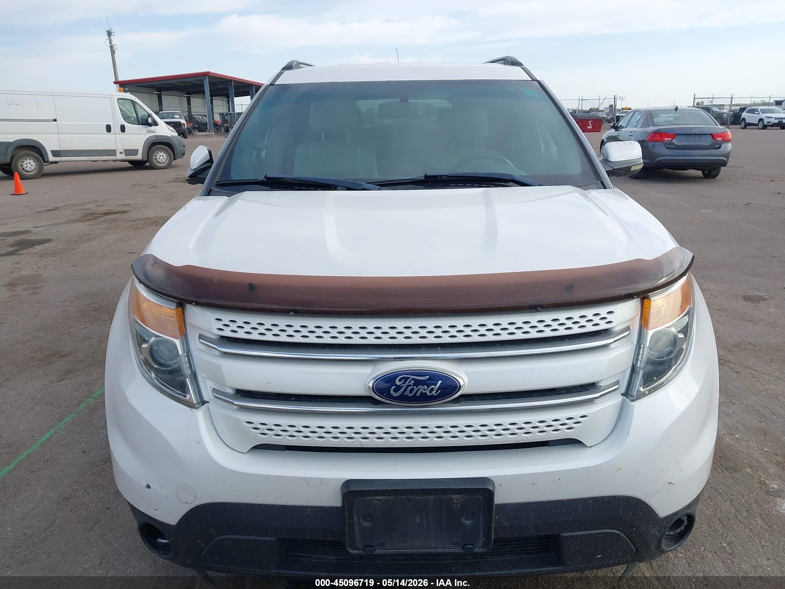 2013 Ford Explorer Limited White vin: 1FM5K8F84DGB14975
