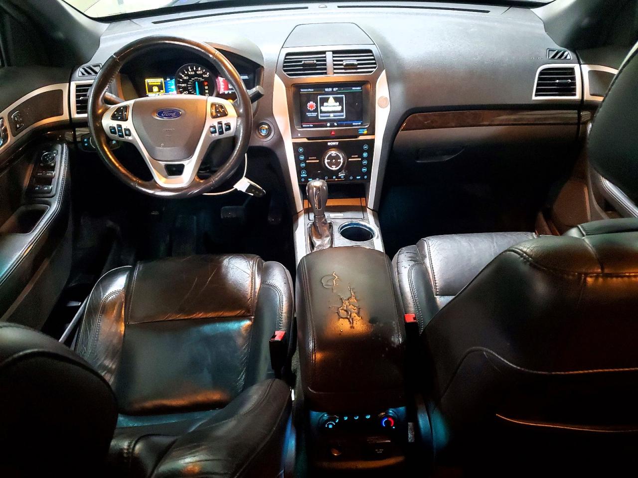 2013 Ford Explorer Limited Tan vin: 1FM5K8F84DGC01467