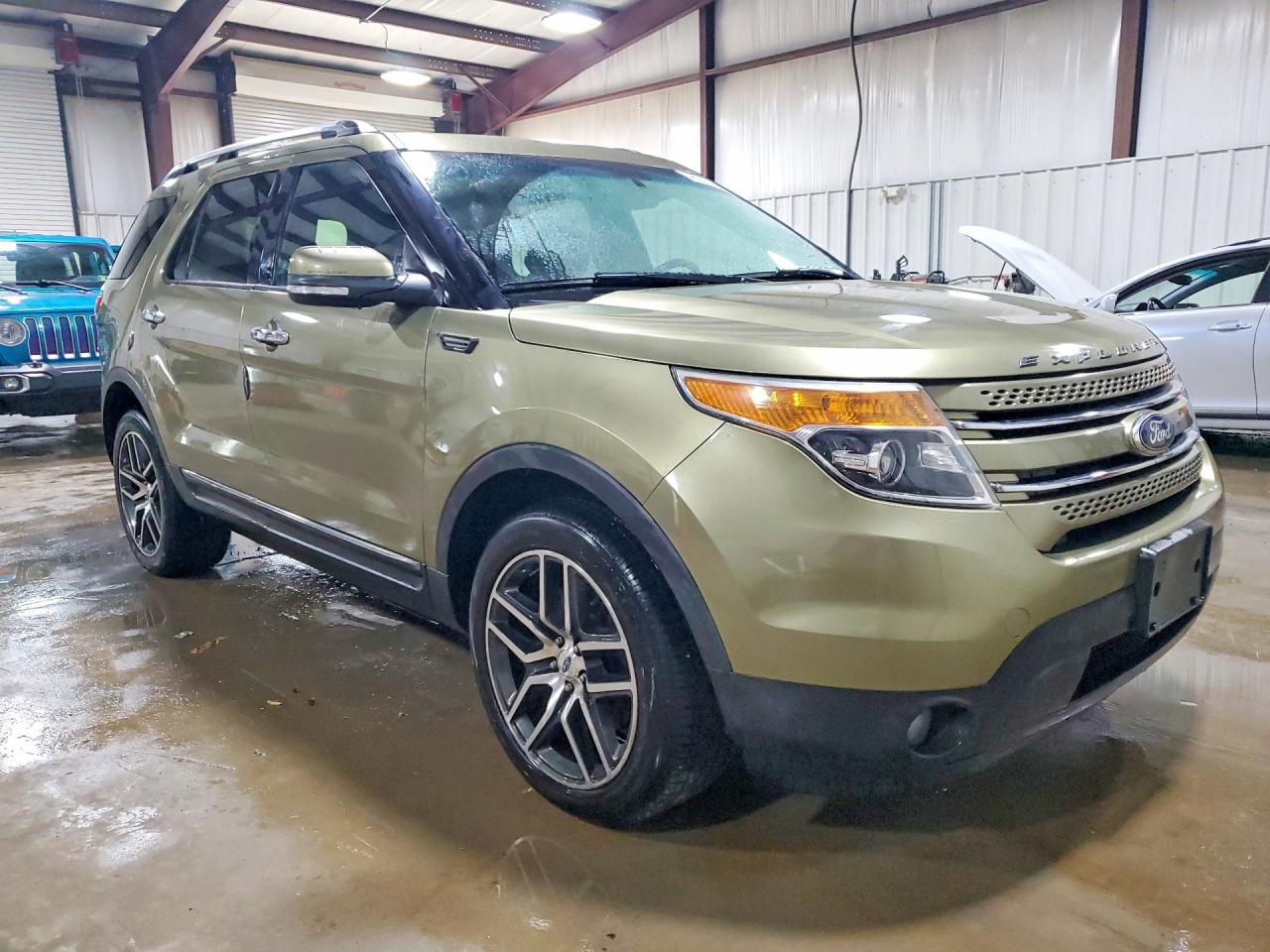 2013 Ford Explorer Limited Tan vin: 1FM5K8F84DGC01467