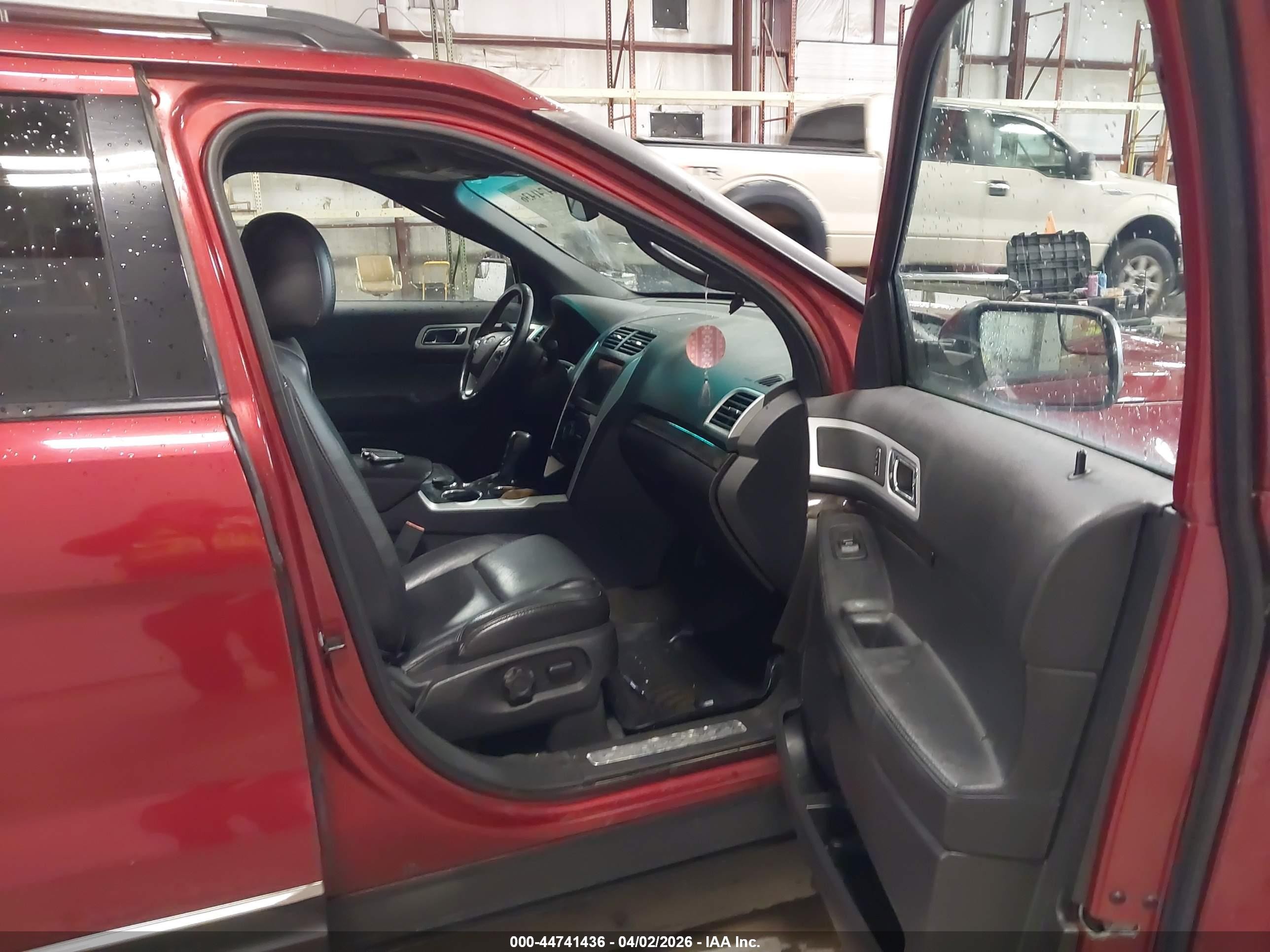 2013 Ford Explorer Limited Red vin: 1FM5K8F84DGC72183