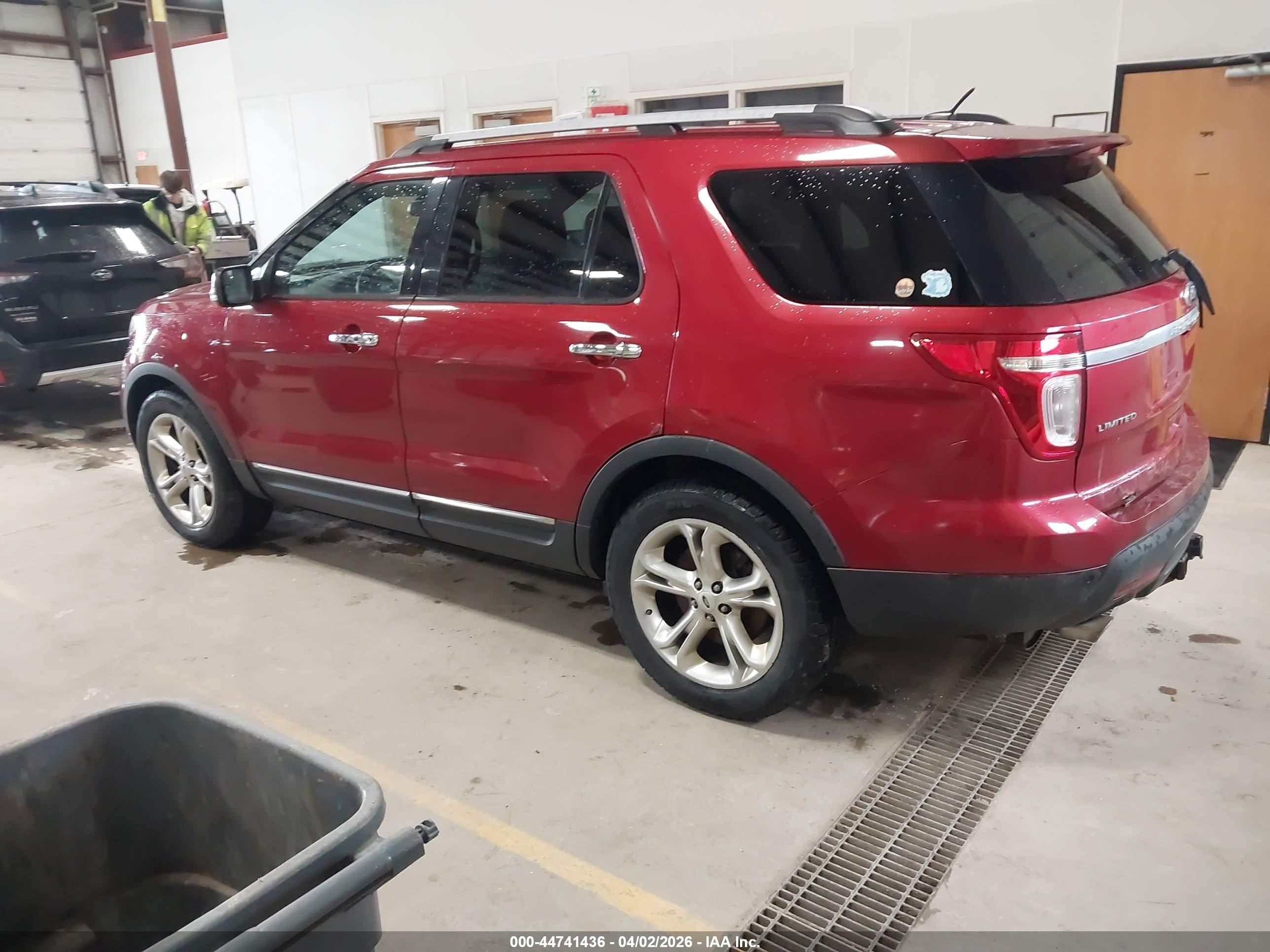 2013 Ford Explorer Limited Red vin: 1FM5K8F84DGC72183