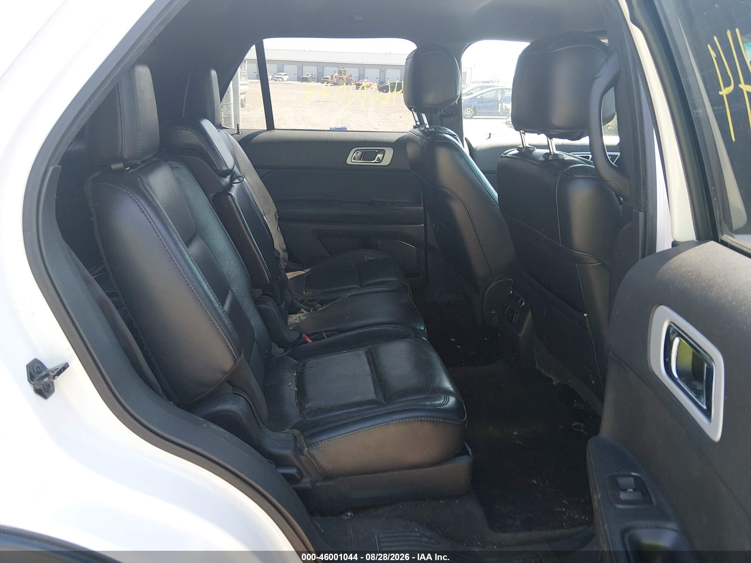 2014 Ford Explorer Limited White vin: 1FM5K8F84EGA06907