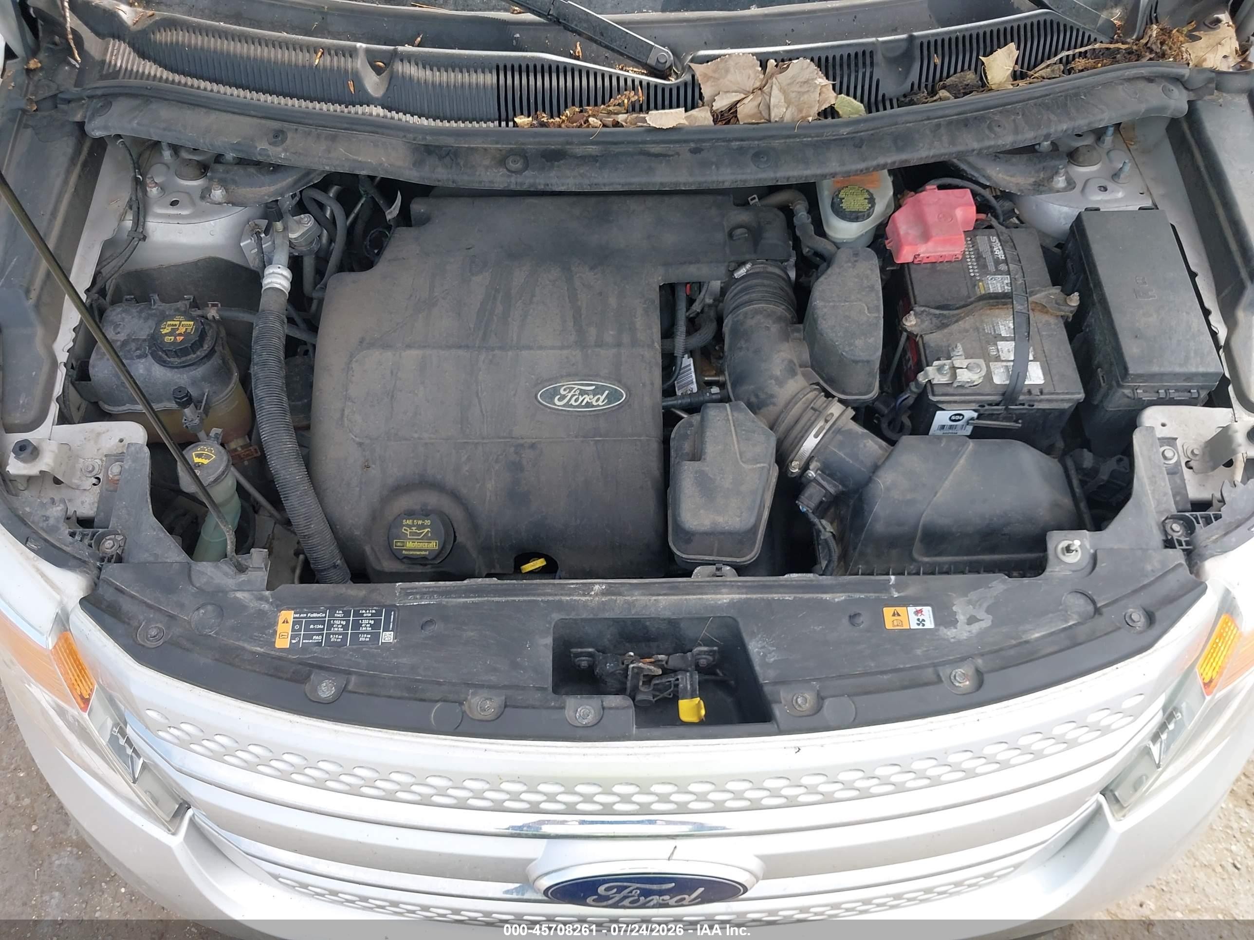 2014 Ford Explorer Limited Серебряный vin: 1FM5K8F84EGA42757