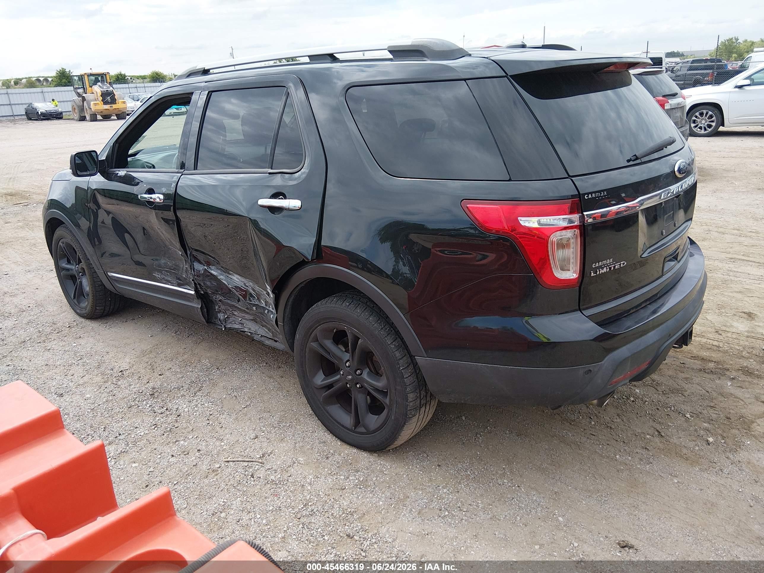 2014 Ford Explorer Limited Black vin: 1FM5K8F84EGC23521