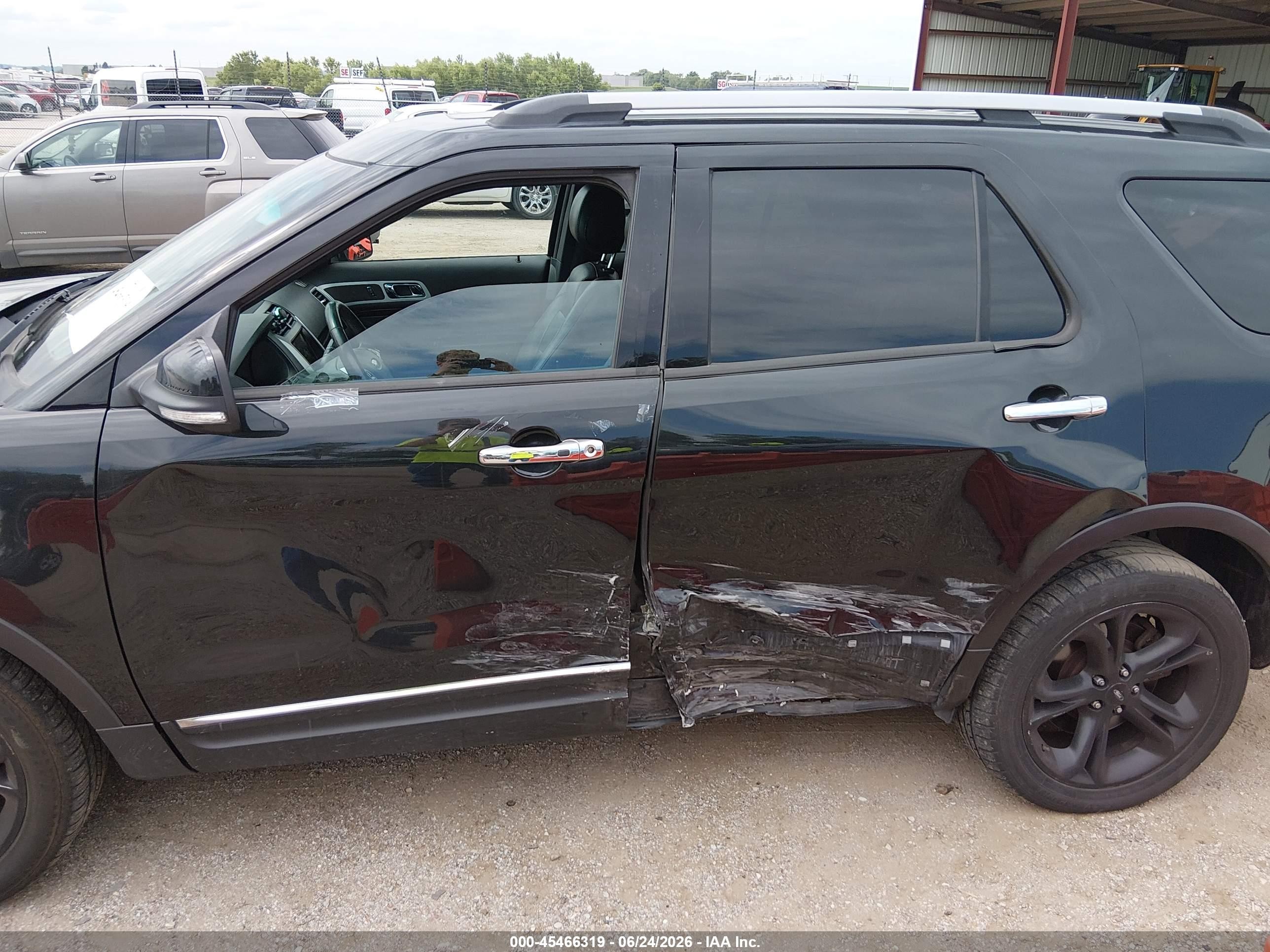 2014 Ford Explorer Limited Black vin: 1FM5K8F84EGC23521