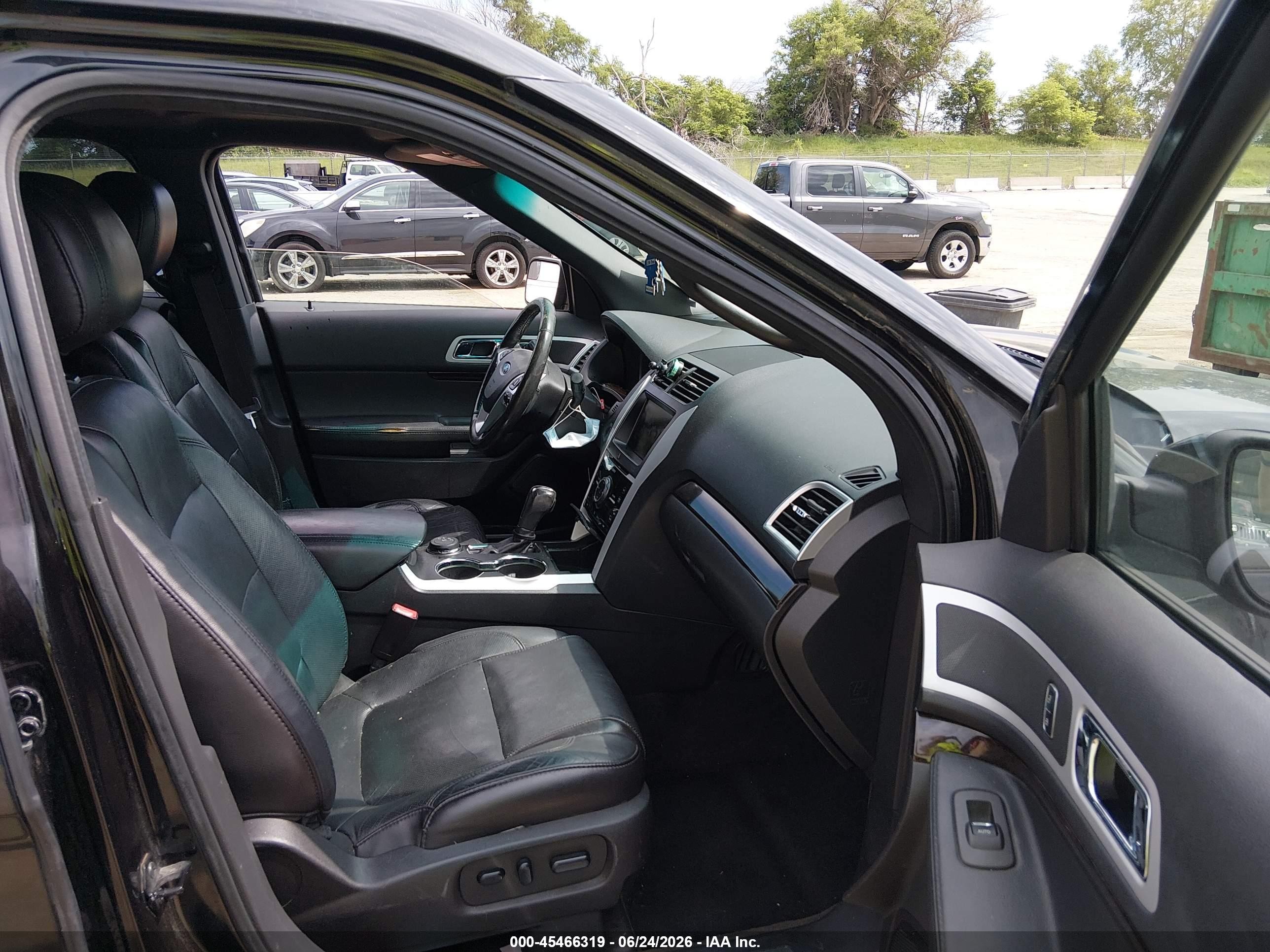 2014 Ford Explorer Limited Black vin: 1FM5K8F84EGC23521