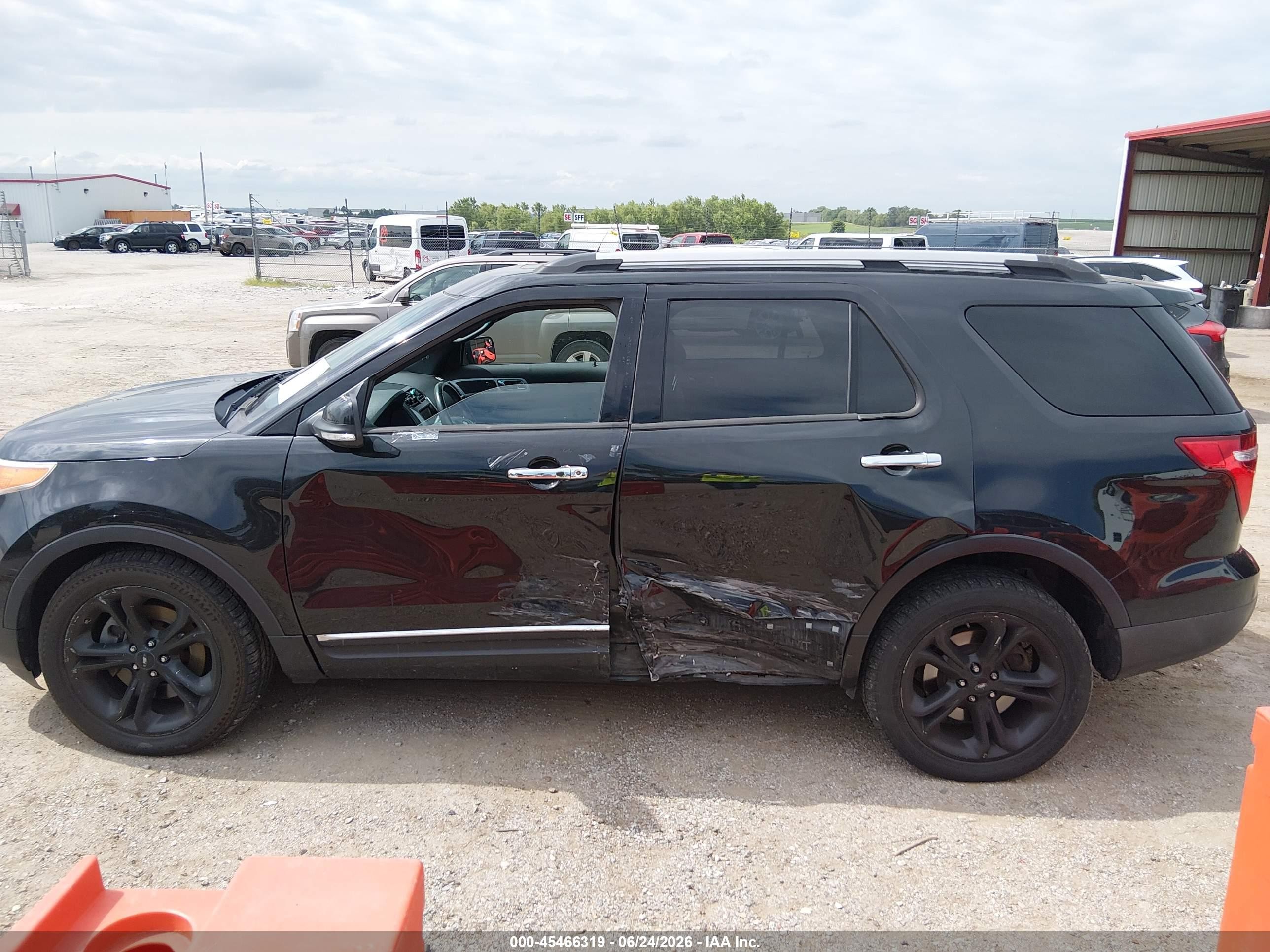2014 Ford Explorer Limited Black vin: 1FM5K8F84EGC23521