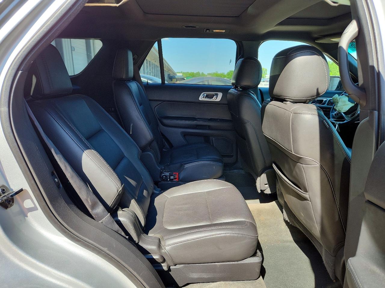2015 Ford Explorer Limited Silver vin: 1FM5K8F84FGA52951