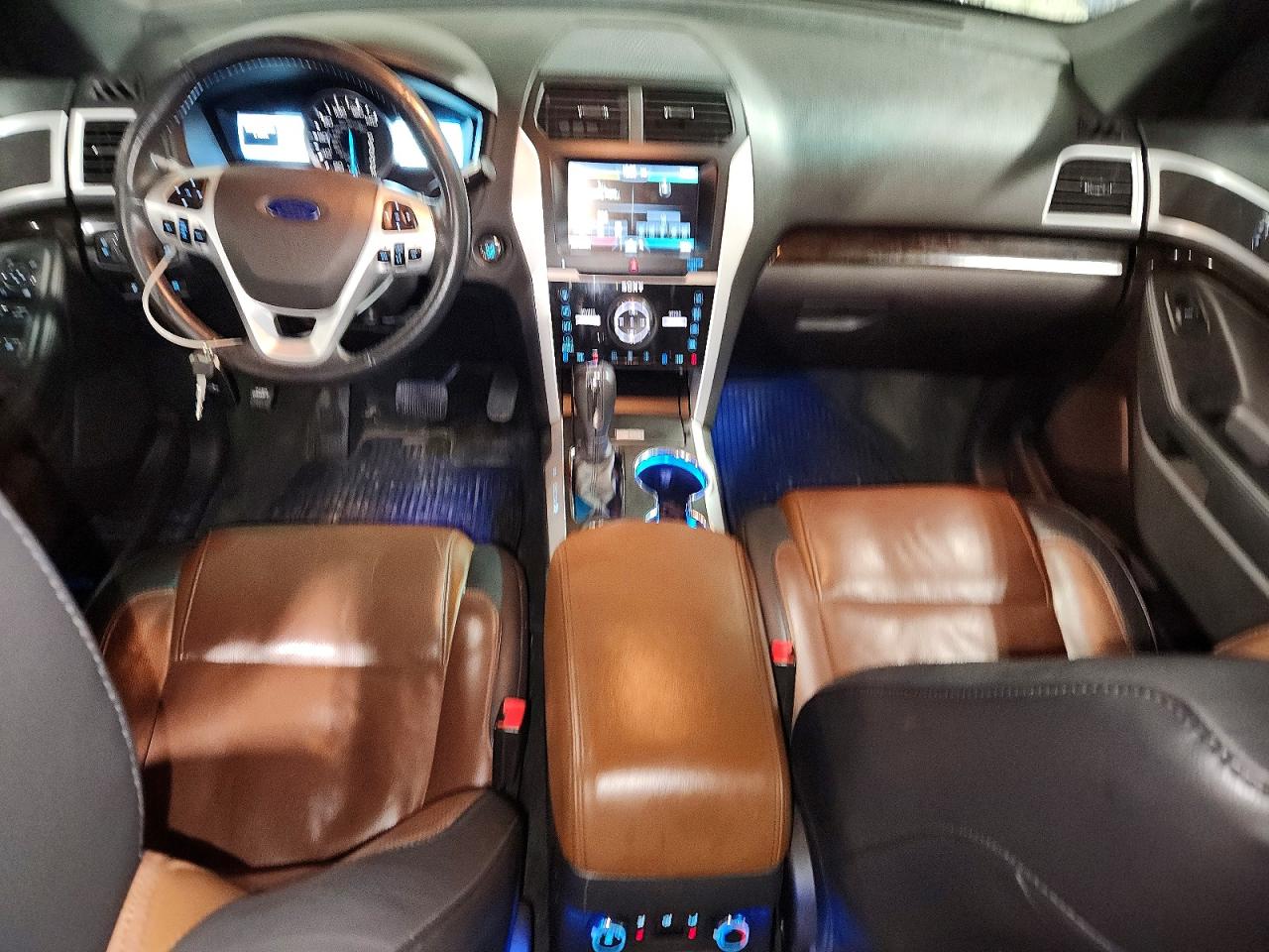 2015 Ford Explorer Limited Black vin: 1FM5K8F84FGB12680