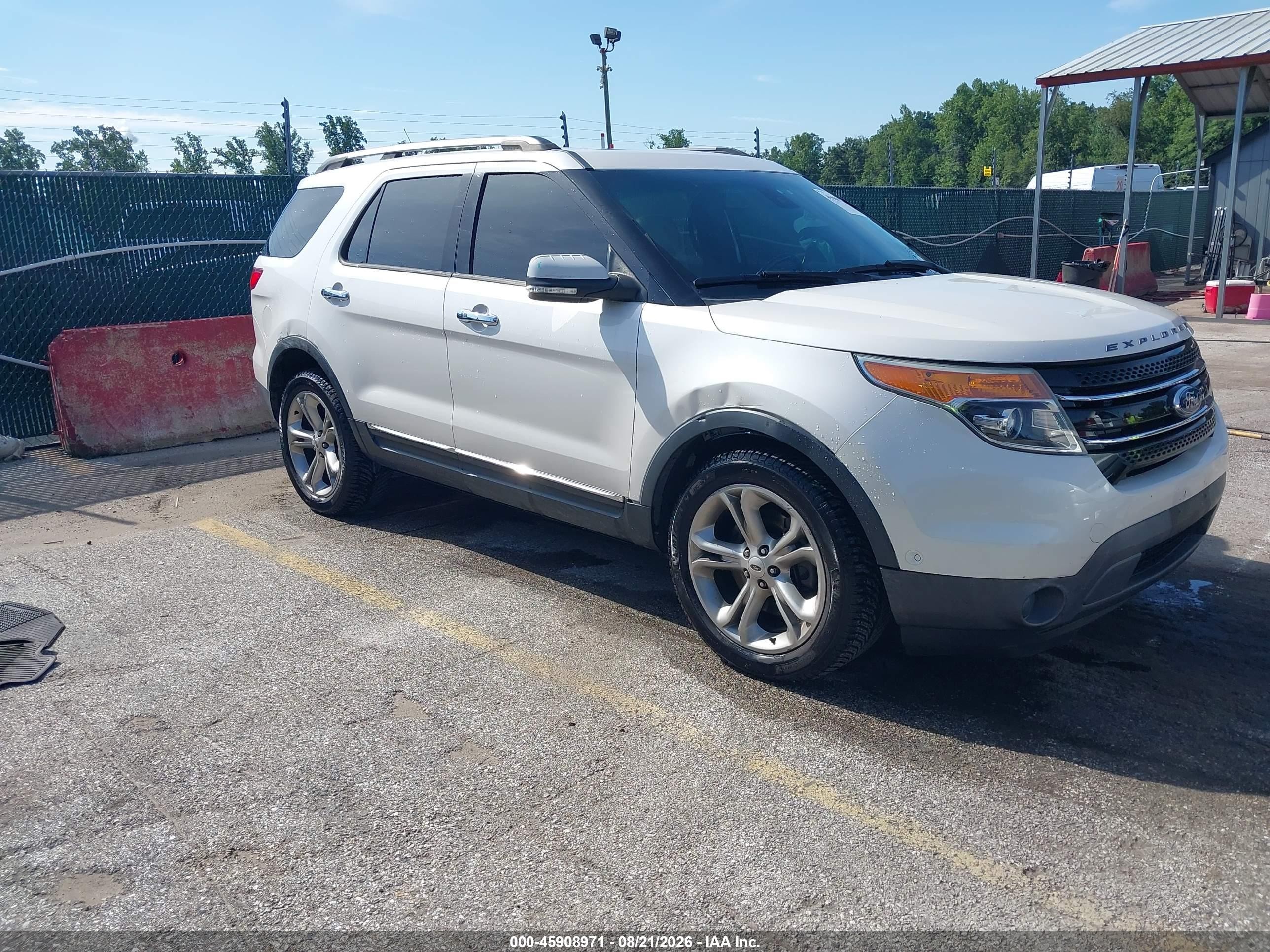 2015 Ford Explorer Limited Белый vin: 1FM5K8F84FGC17722