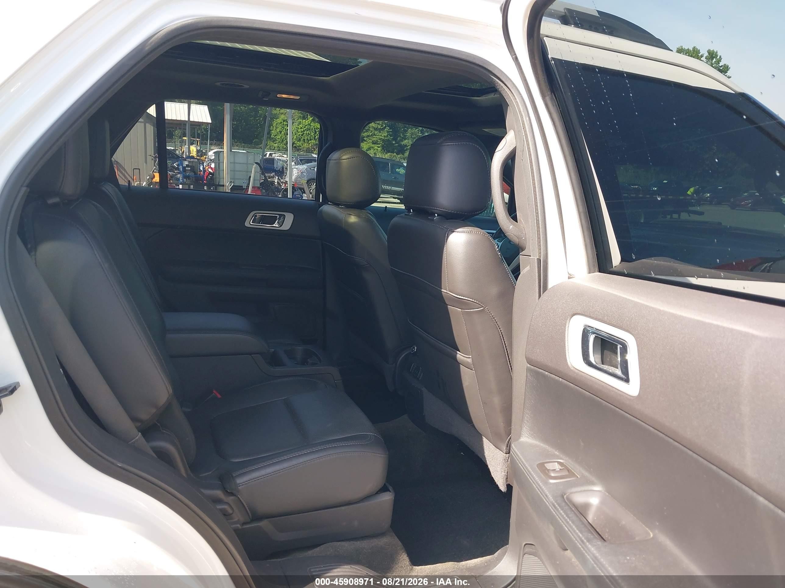 2015 Ford Explorer Limited Белый vin: 1FM5K8F84FGC17722