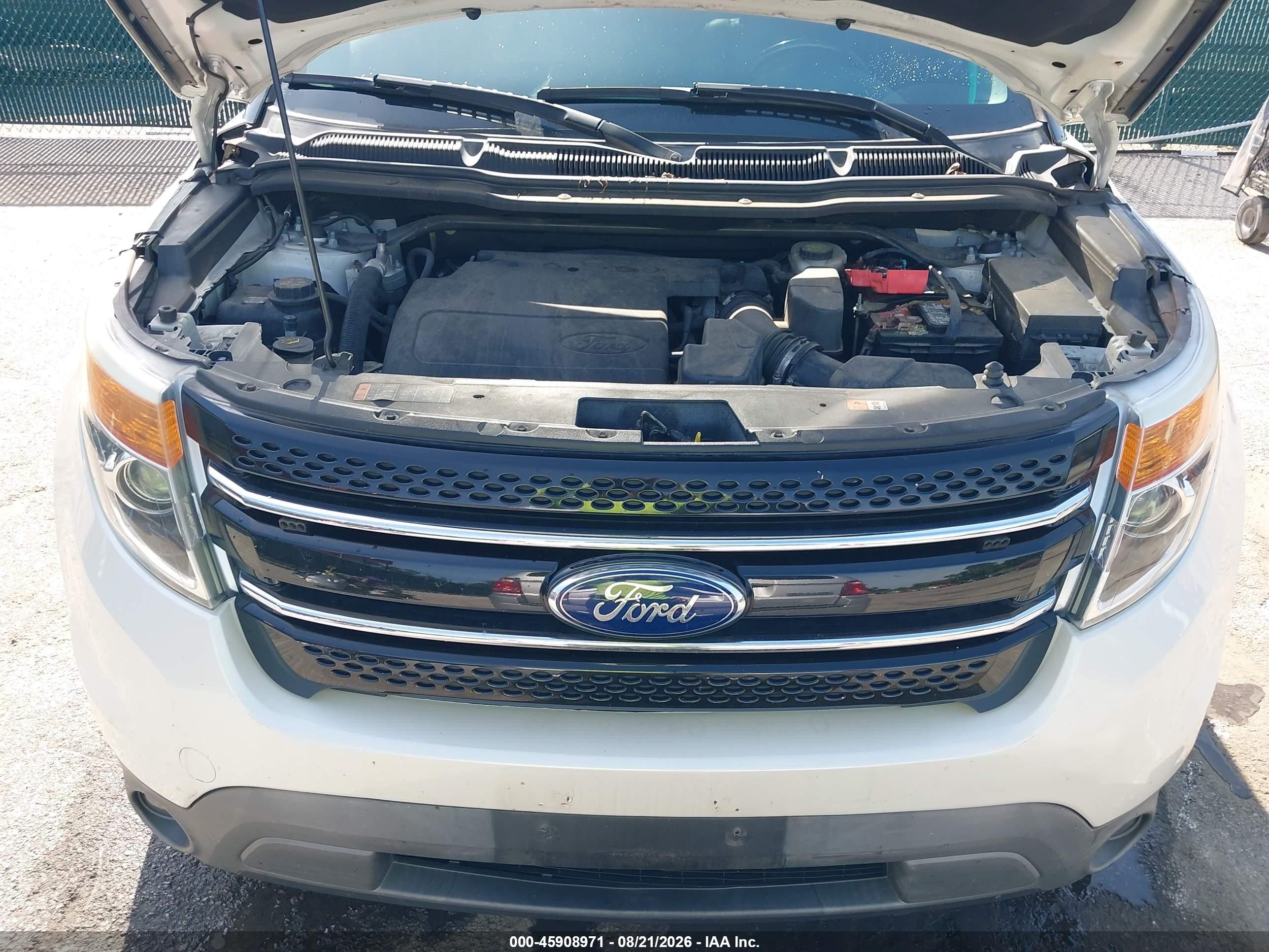 2015 Ford Explorer Limited Белый vin: 1FM5K8F84FGC17722