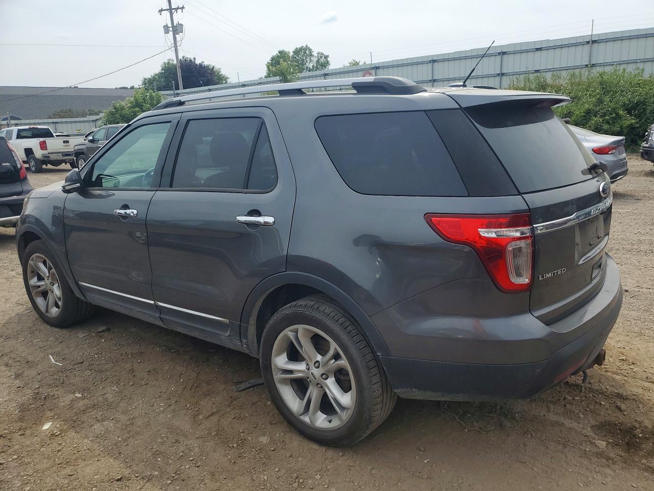 2015 Ford Explorer Limited Серый vin: 1FM5K8F84FGC17879