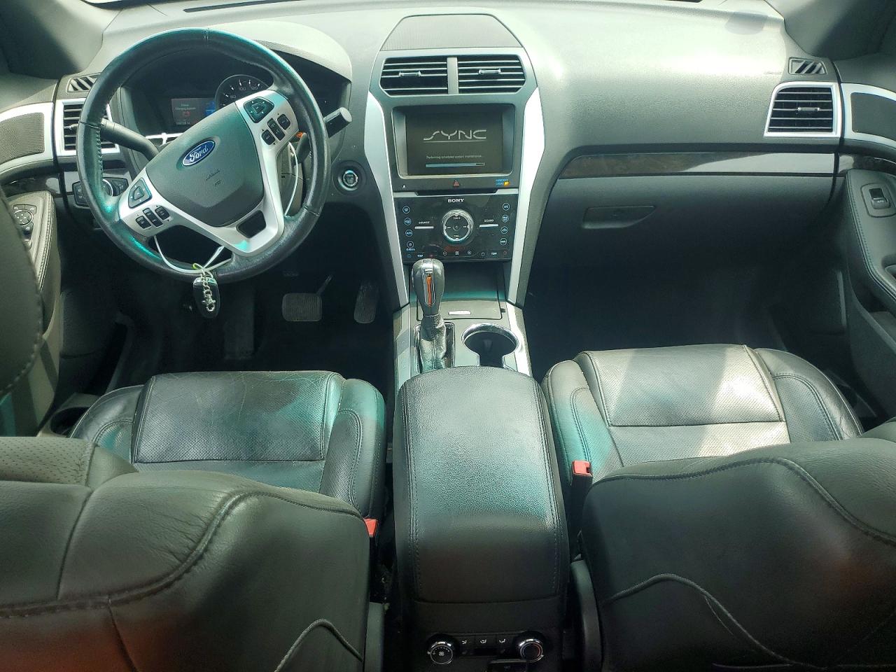 2015 Ford Explorer Limited Серый vin: 1FM5K8F84FGC17879