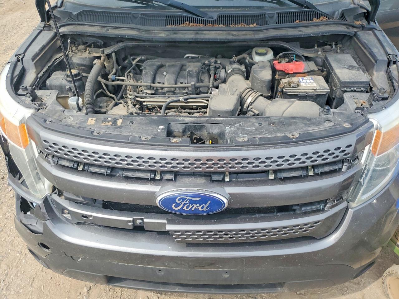 2015 Ford Explorer Limited Серый vin: 1FM5K8F84FGC17879