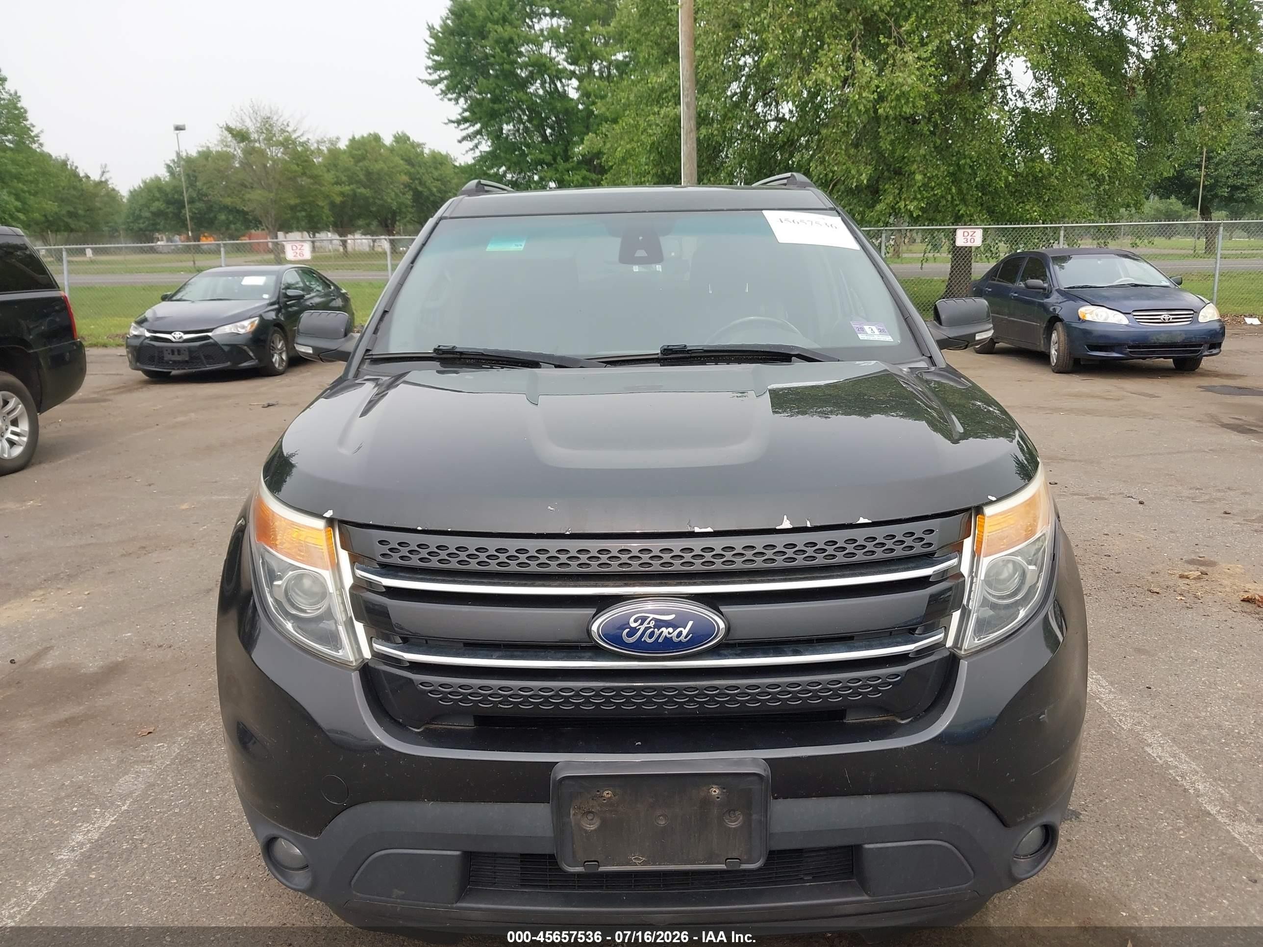 2015 Ford Explorer Limited Black vin: 1FM5K8F84FGC20863