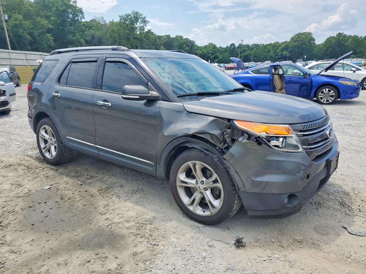 2015 Ford Explorer Limited Черный vin: 1FM5K8F84FGC69738