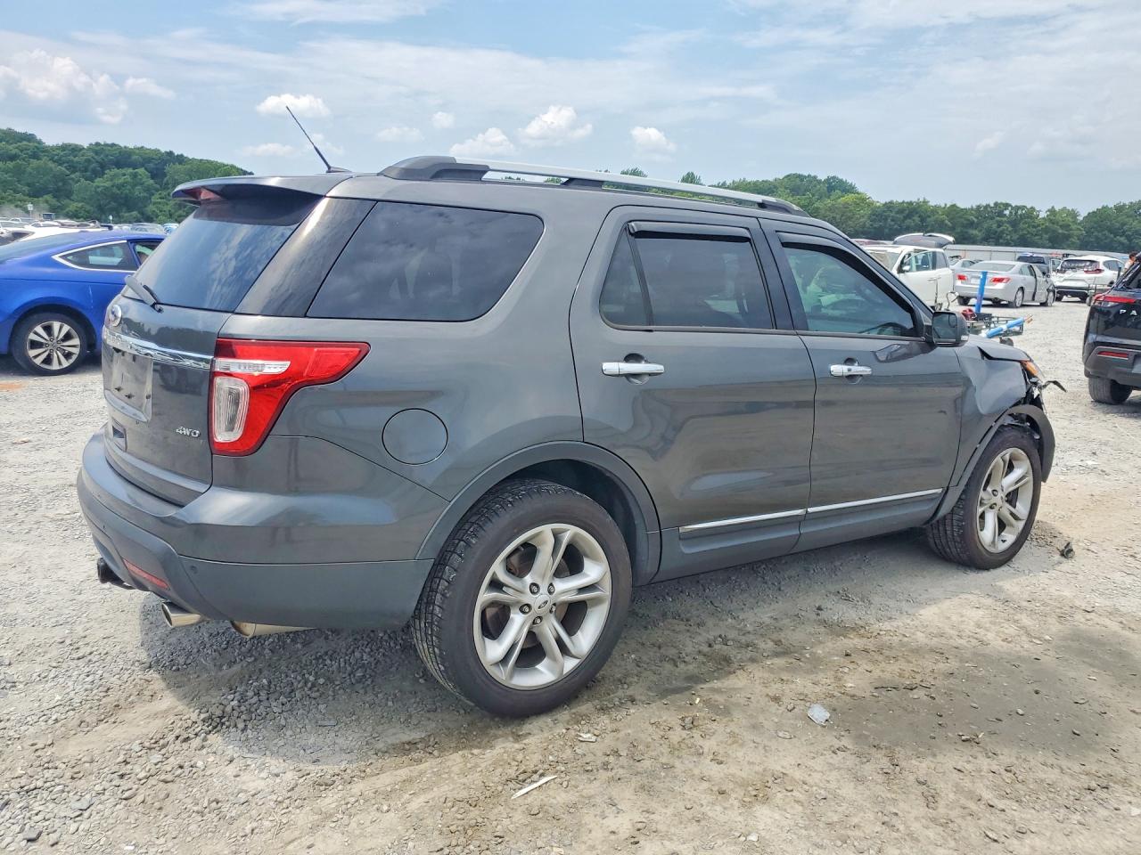 2015 Ford Explorer Limited Черный vin: 1FM5K8F84FGC69738