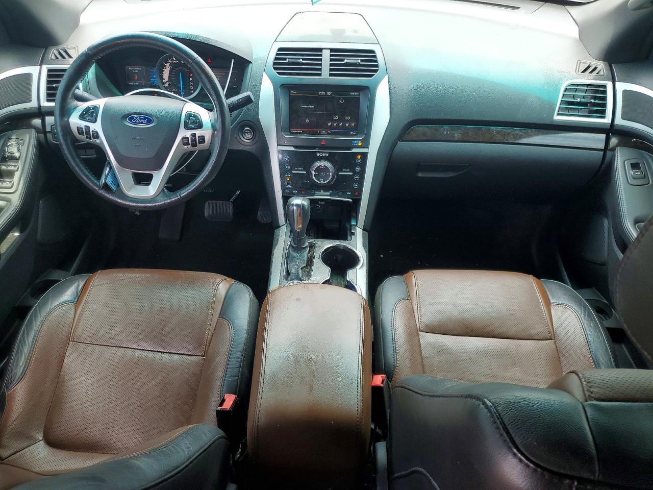 2015 Ford Explorer Limited Черный vin: 1FM5K8F84FGC69738