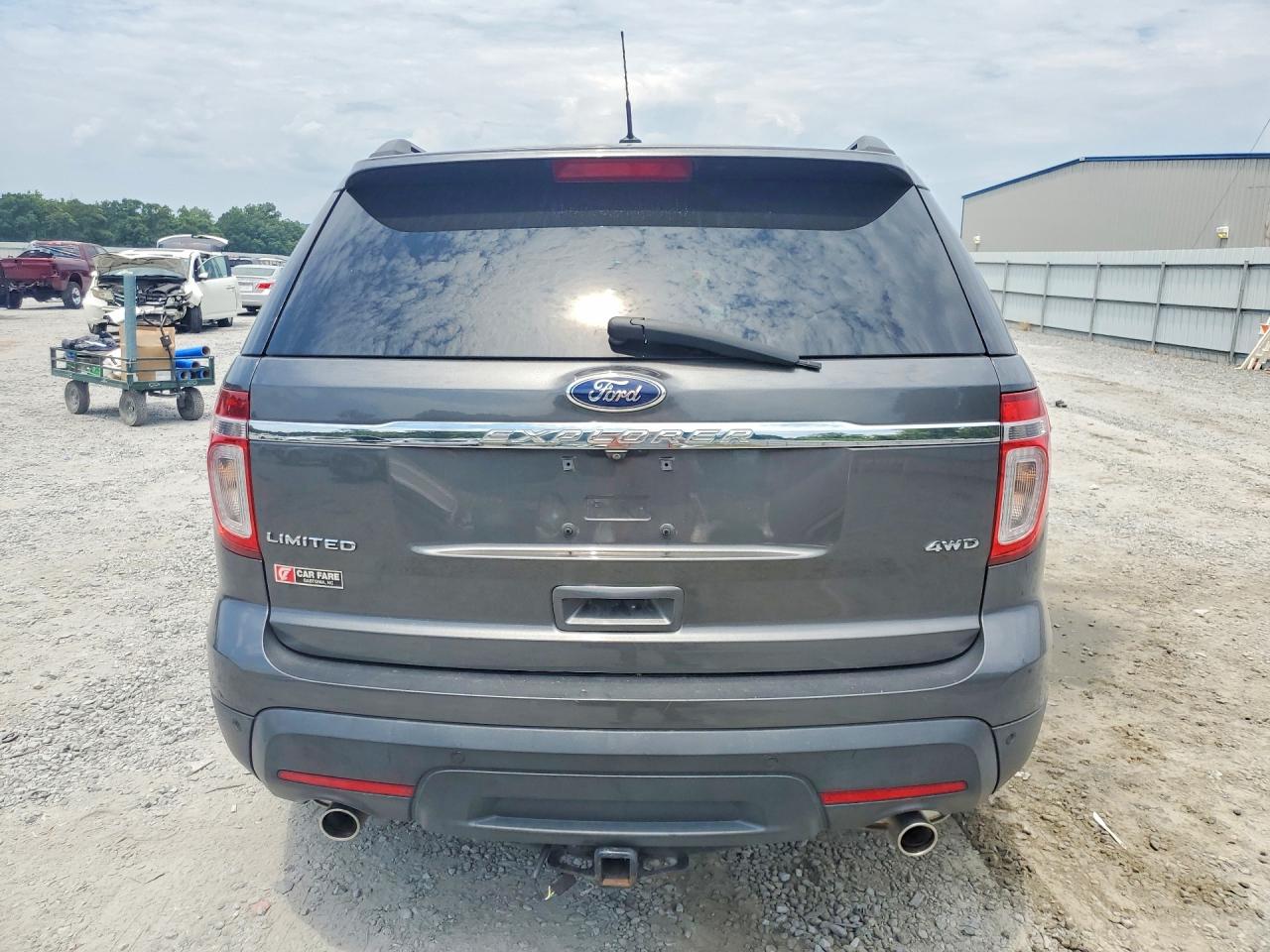 2015 Ford Explorer Limited Черный vin: 1FM5K8F84FGC69738
