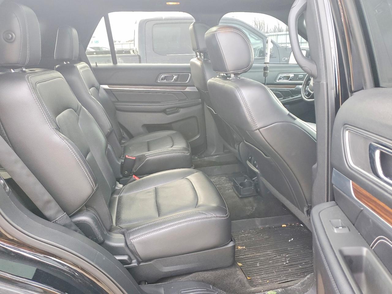 2017 Ford Explorer Limited Black vin: 1FM5K8F84HGD84259