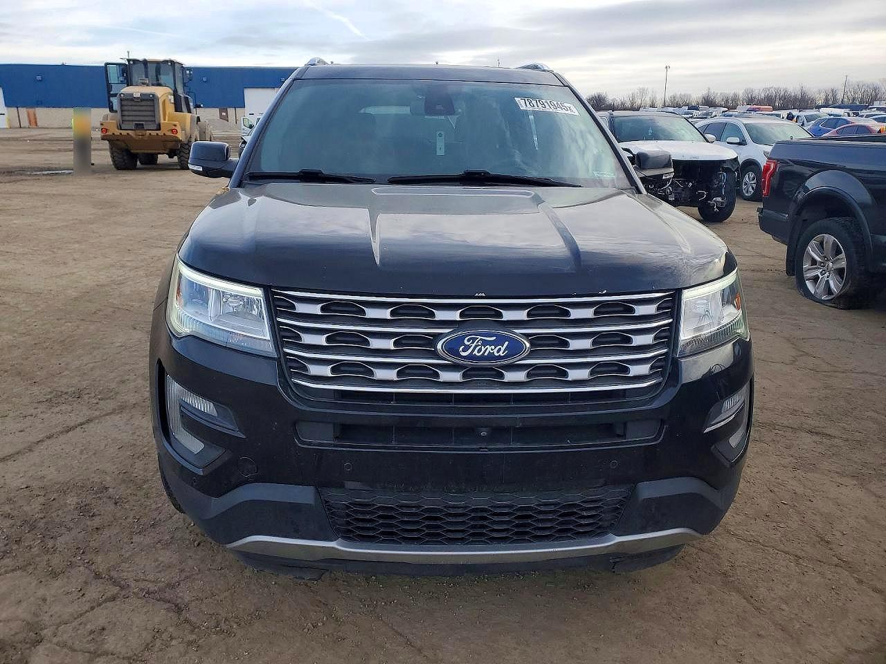 2017 Ford Explorer Limited Black vin: 1FM5K8F84HGD84259