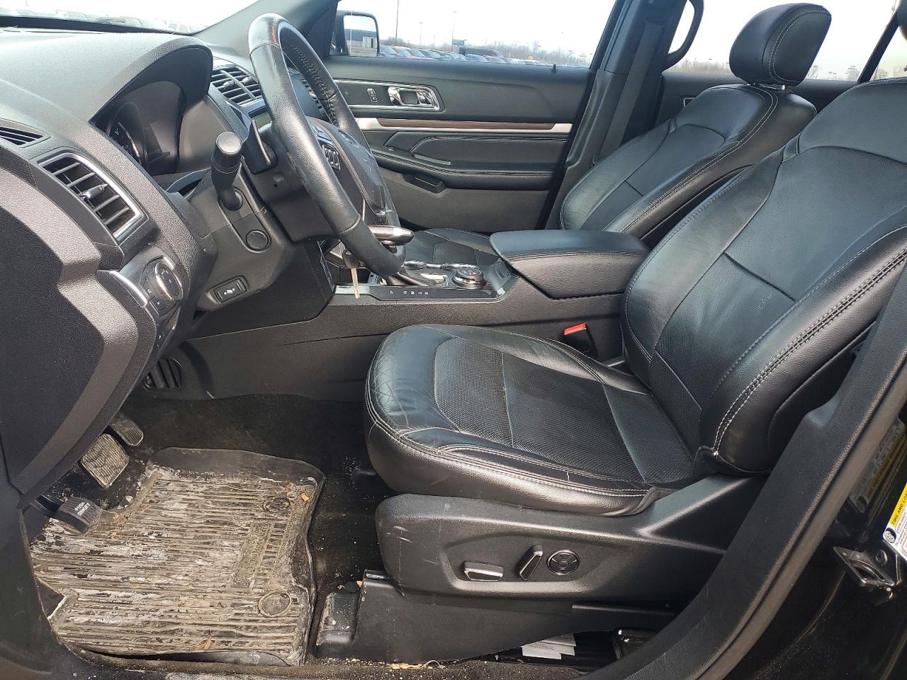 2017 Ford Explorer Limited Black vin: 1FM5K8F84HGD84259