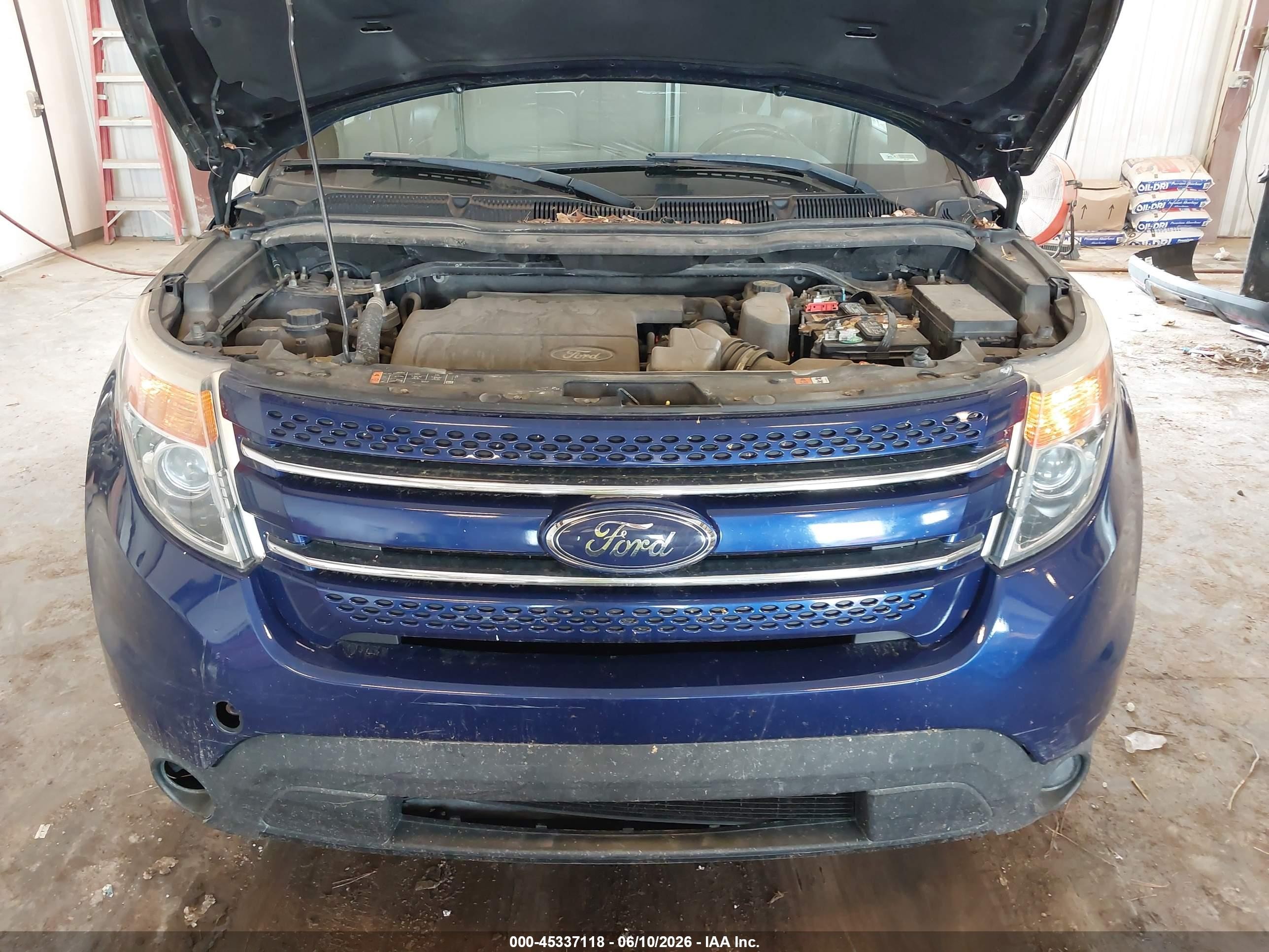 2013 Ford Explorer Limited Blue vin: 1FM5K8F85DGA25111
