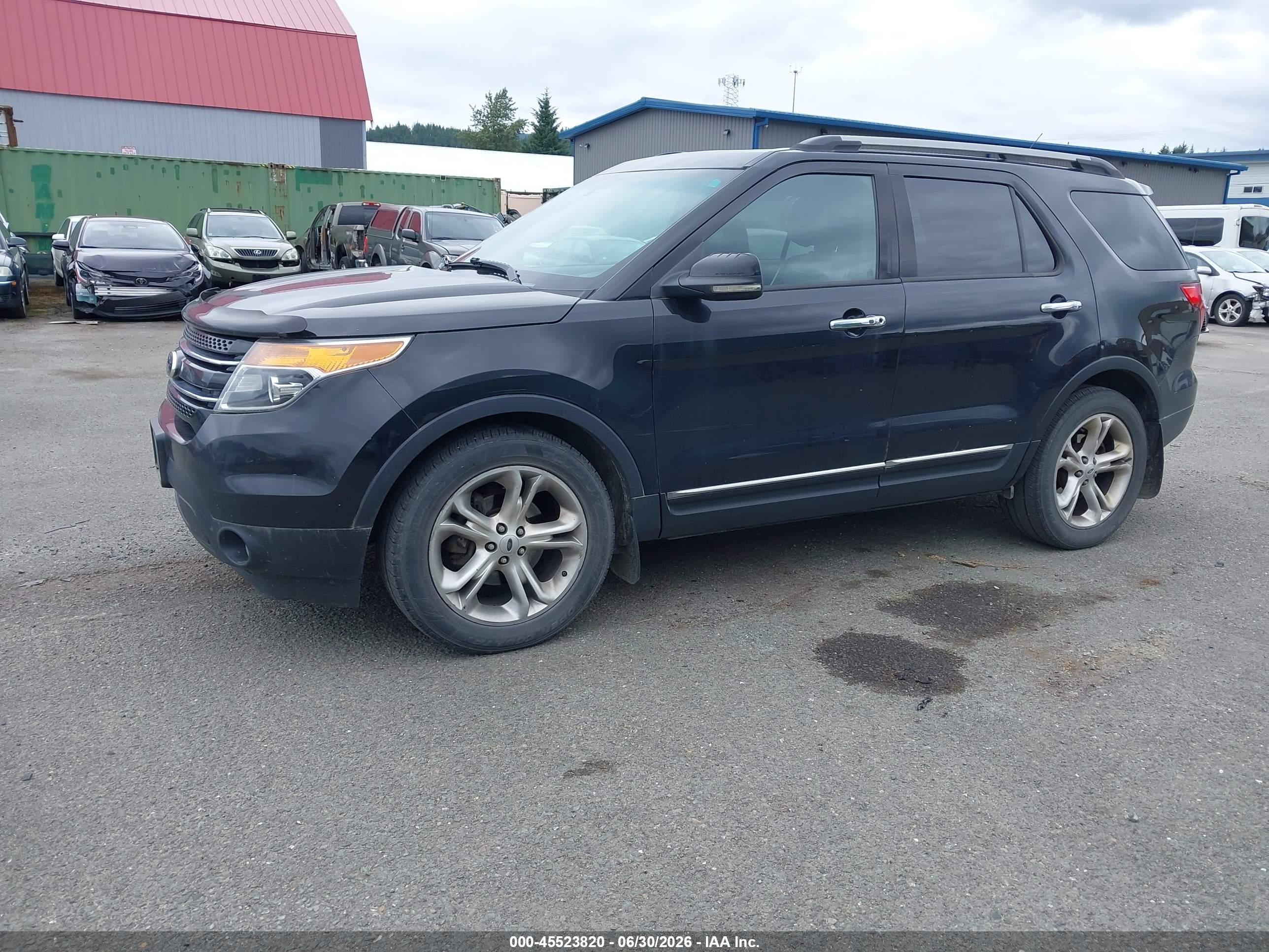 2013 Ford Explorer Limited Black vin: 1FM5K8F85DGA71215