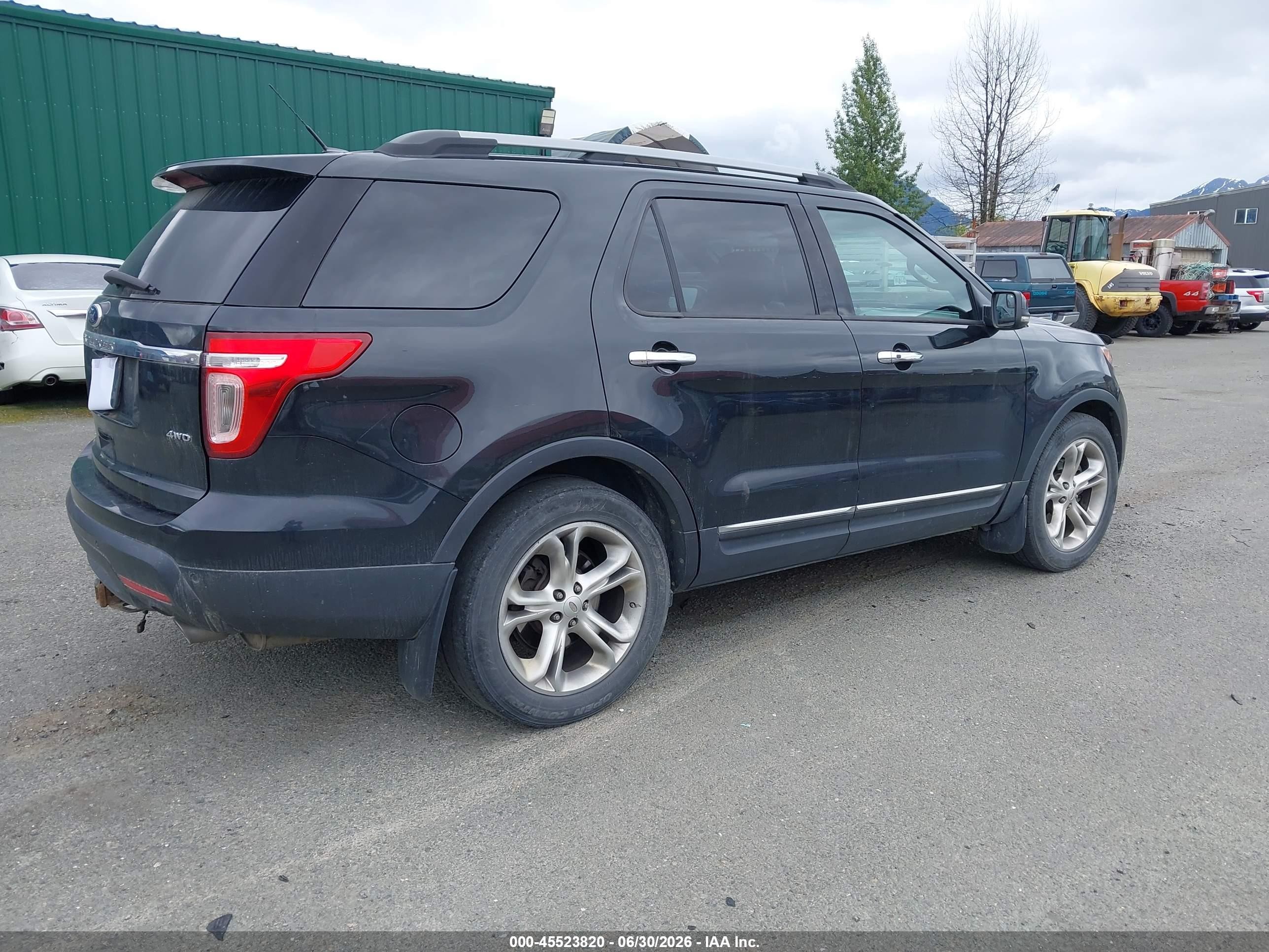 2013 Ford Explorer Limited Black vin: 1FM5K8F85DGA71215