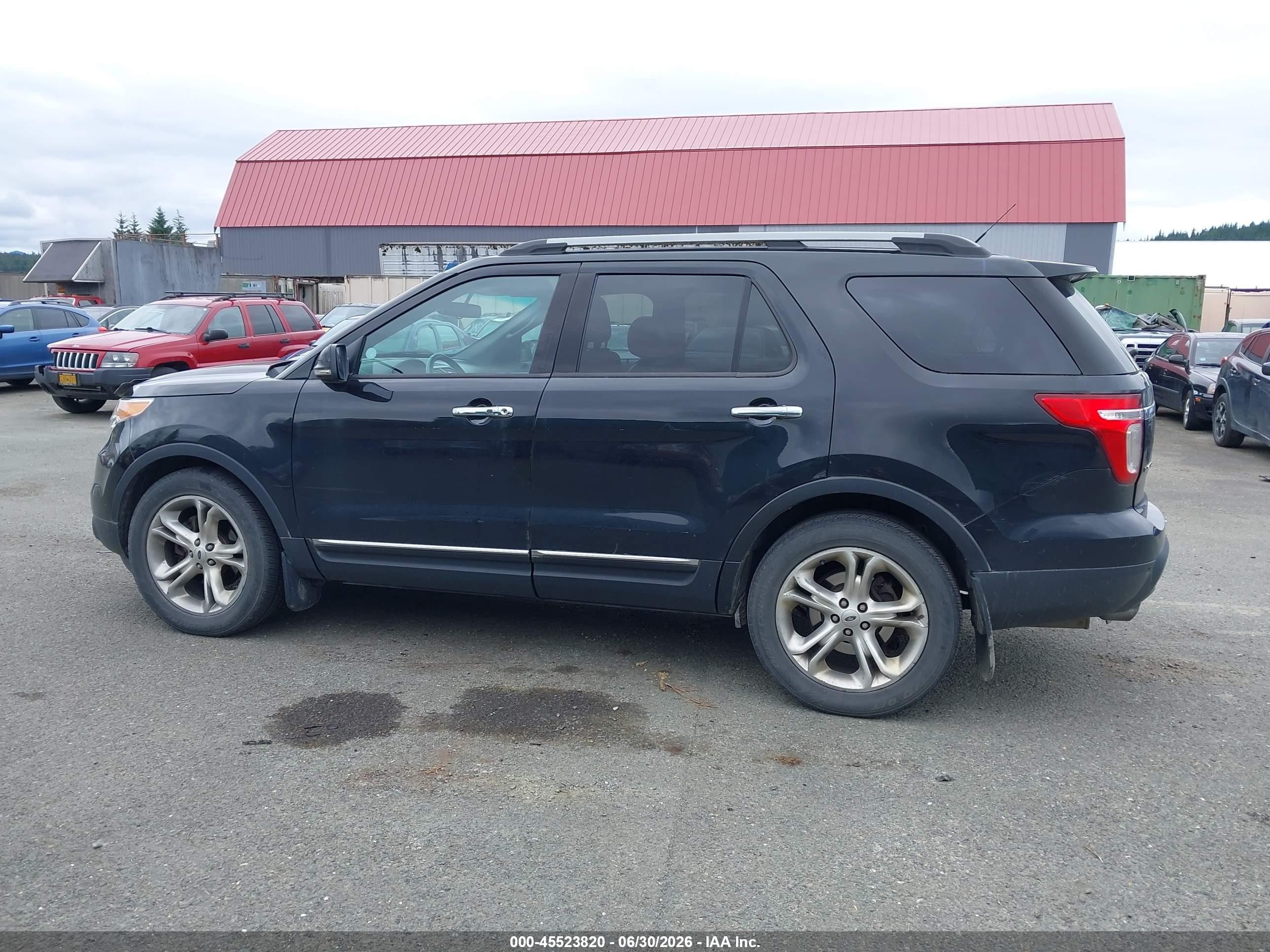 2013 Ford Explorer Limited Black vin: 1FM5K8F85DGA71215