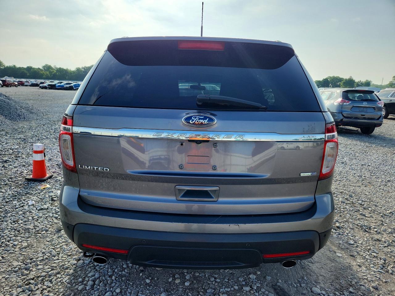 2013 Ford Explorer Limited Gray vin: 1FM5K8F85DGC23834