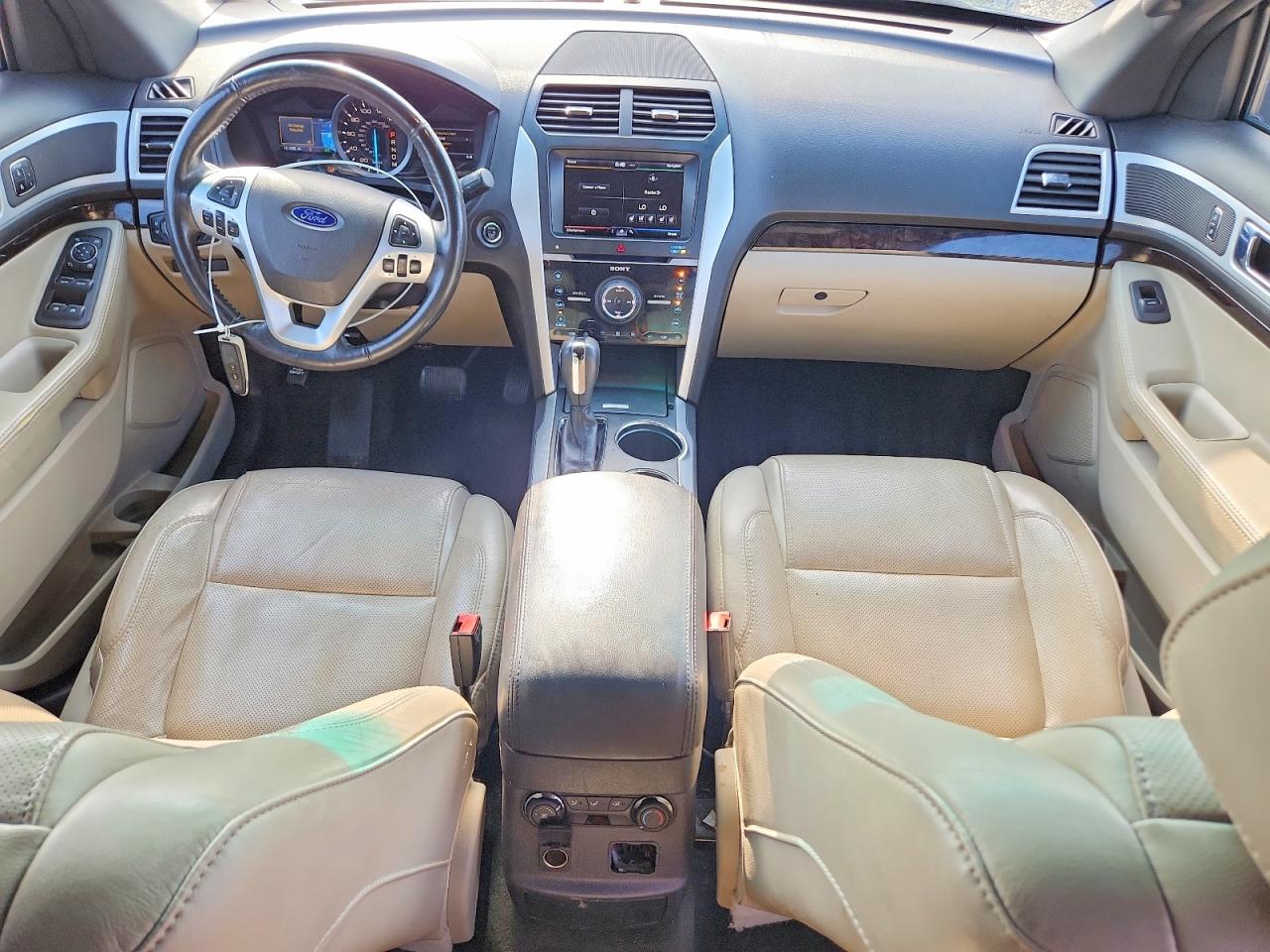 2013 Ford Explorer Limited Gray vin: 1FM5K8F85DGC23834