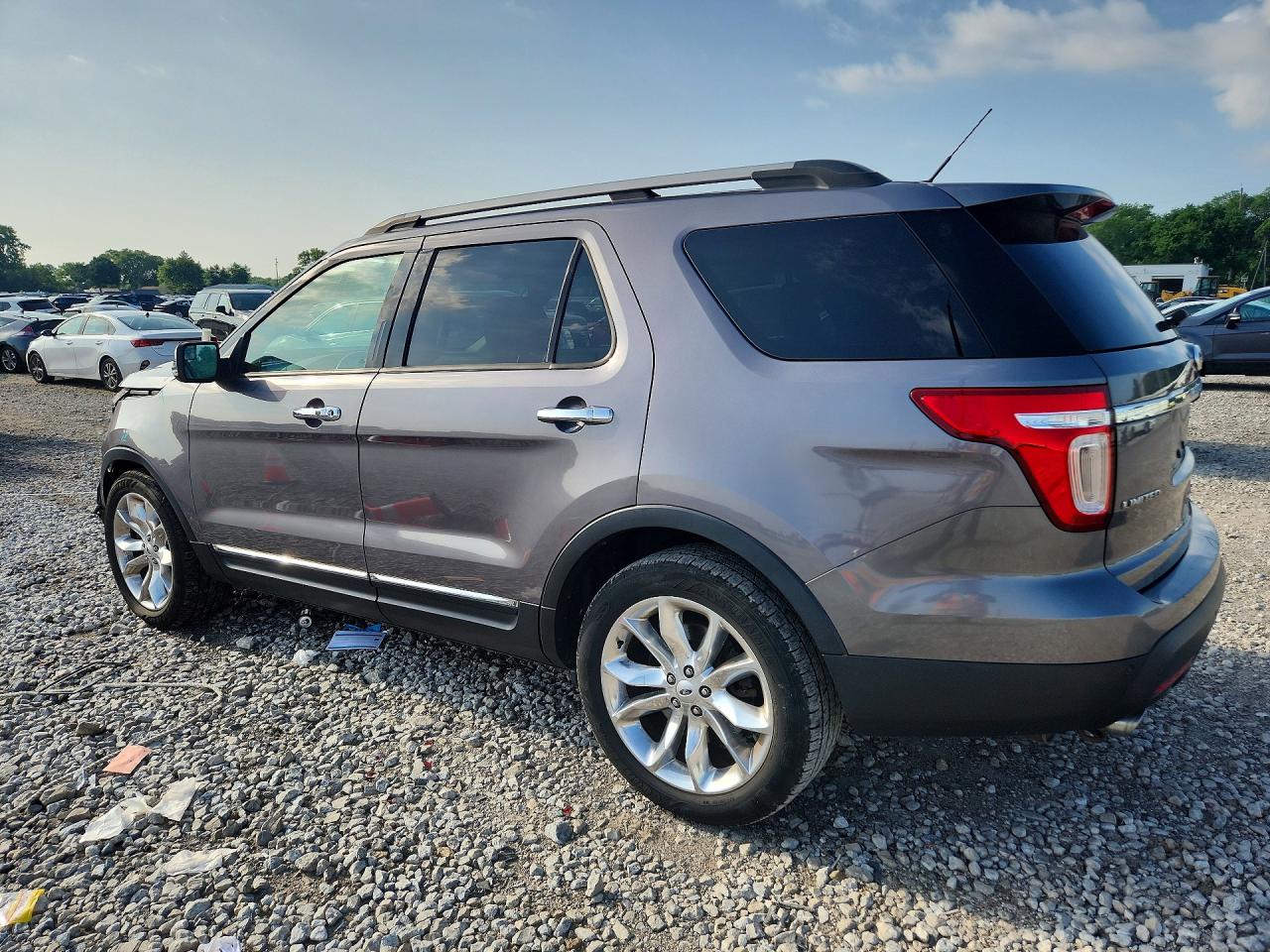 2013 Ford Explorer Limited Gray vin: 1FM5K8F85DGC23834