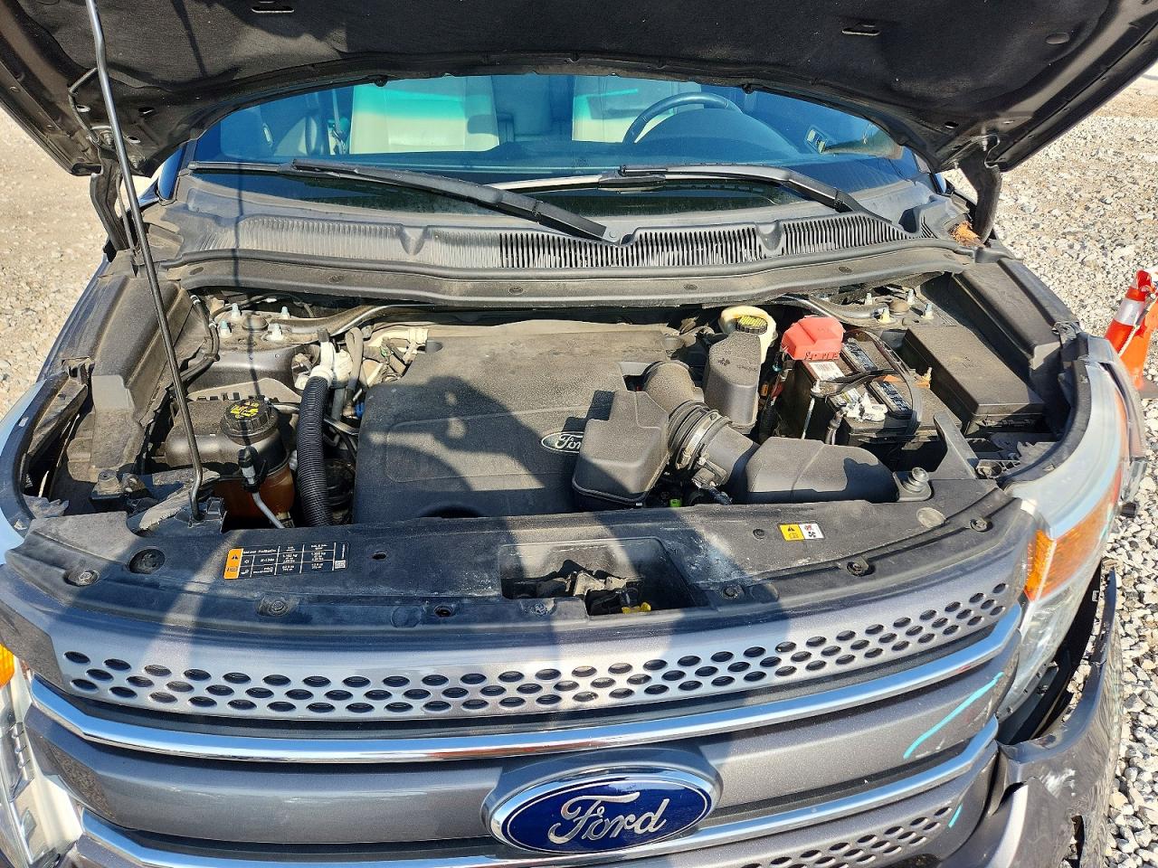 2013 Ford Explorer Limited Gray vin: 1FM5K8F85DGC23834