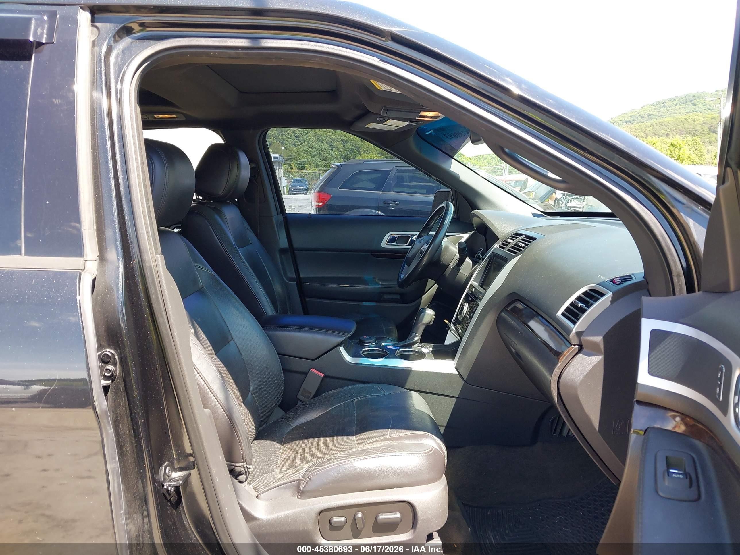 2013 Ford Explorer Limited Black vin: 1FM5K8F85DGC33375