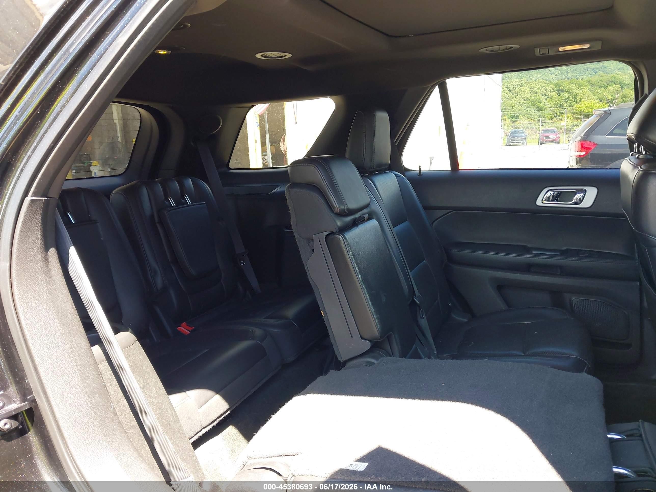 2013 Ford Explorer Limited Black vin: 1FM5K8F85DGC33375