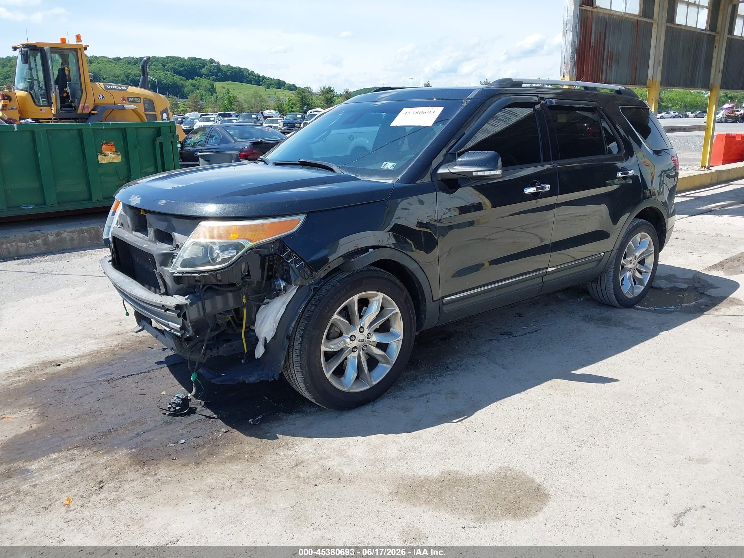 2013 Ford Explorer Limited Black vin: 1FM5K8F85DGC33375